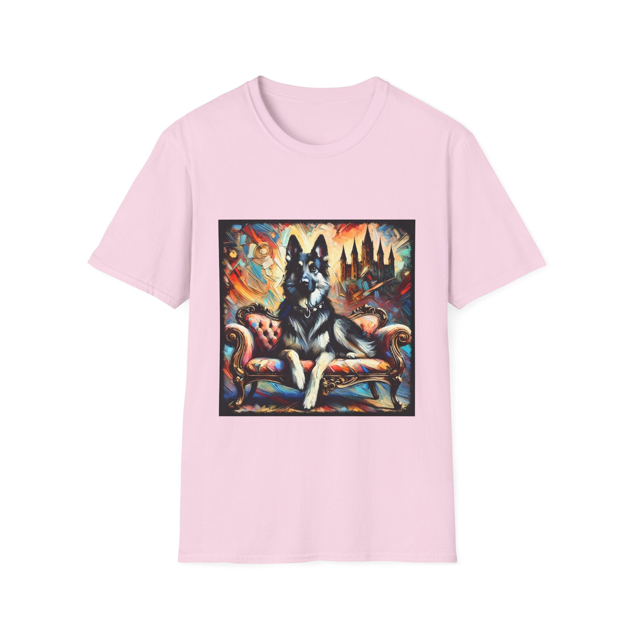 German Shepherd Vibrant Classic | Unisex Dog T-Shirt