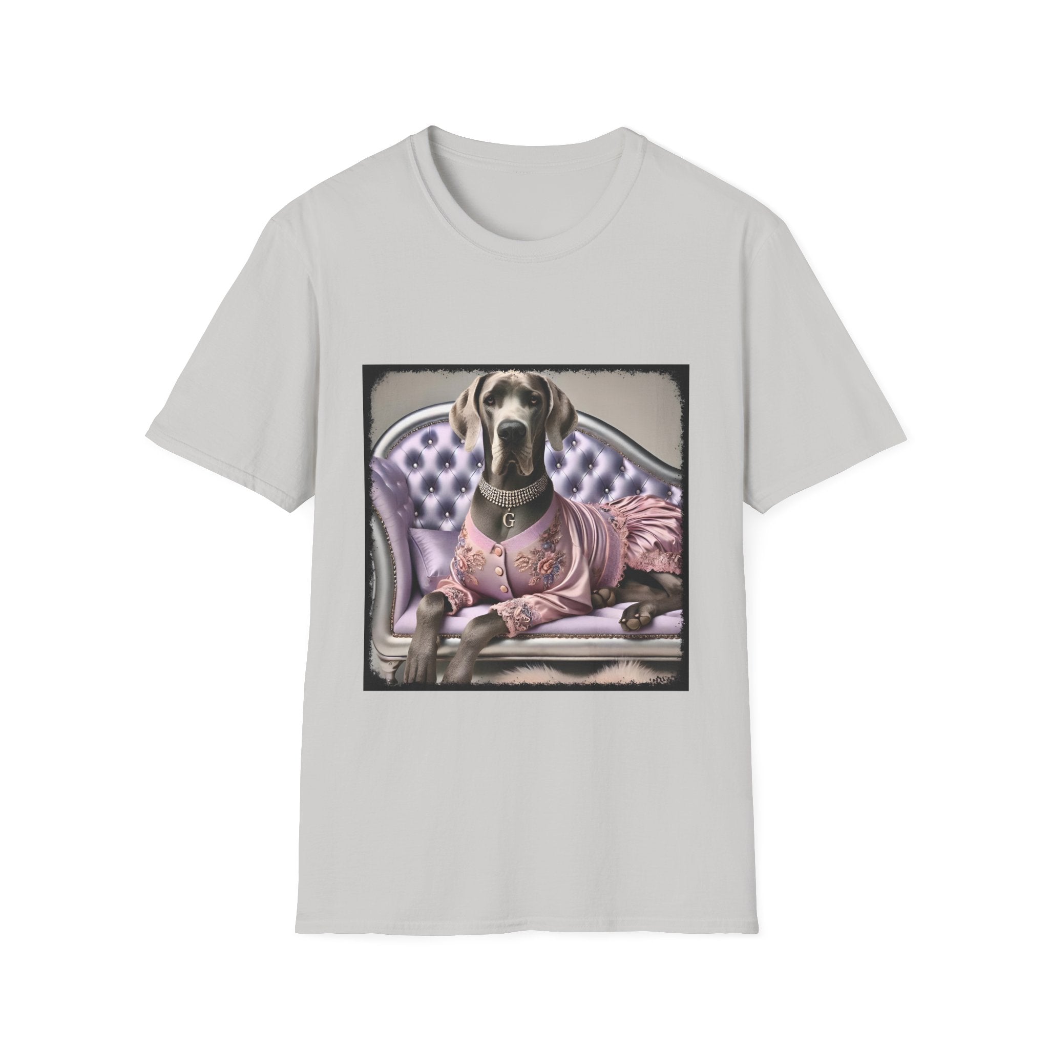Great Dane Violet Vixen | Unisex Dog T-Shirt