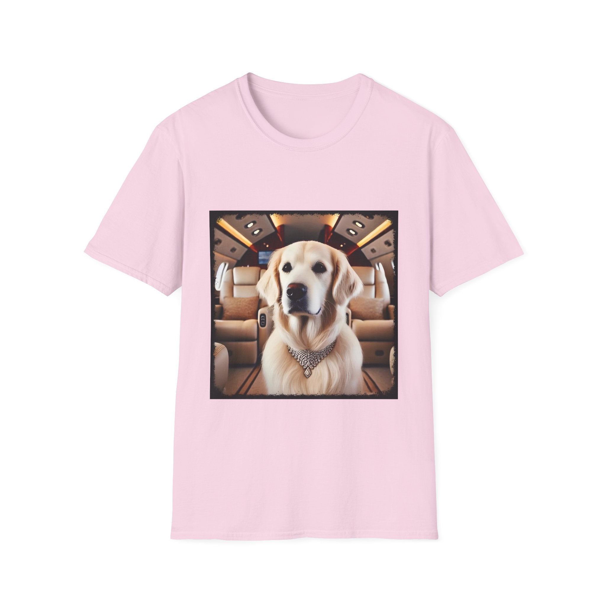 Golden Retriever Jet Setter | Unisex Dog T-Shirt