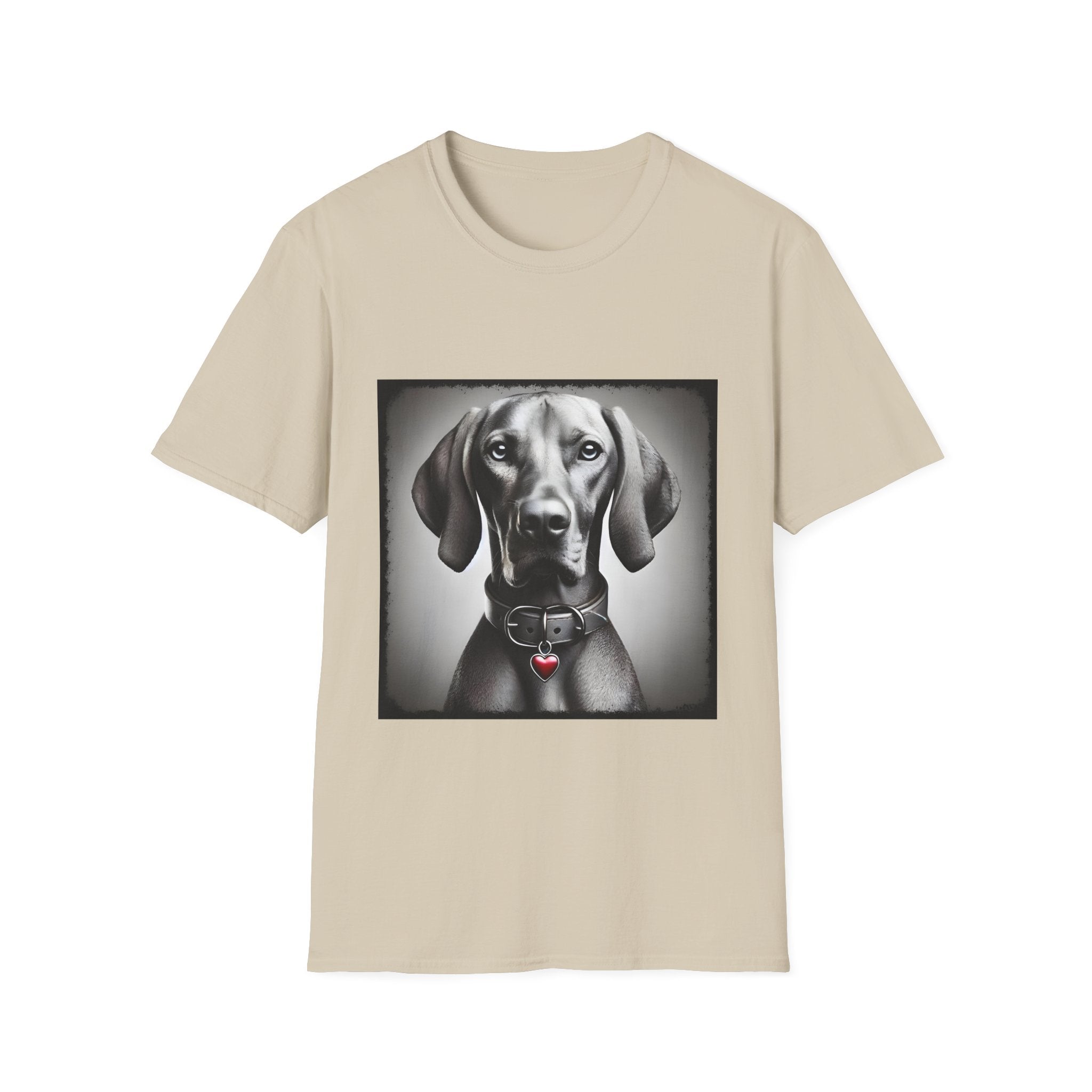 Vizsla Heart Charm | Unisex Dog T-Shirt