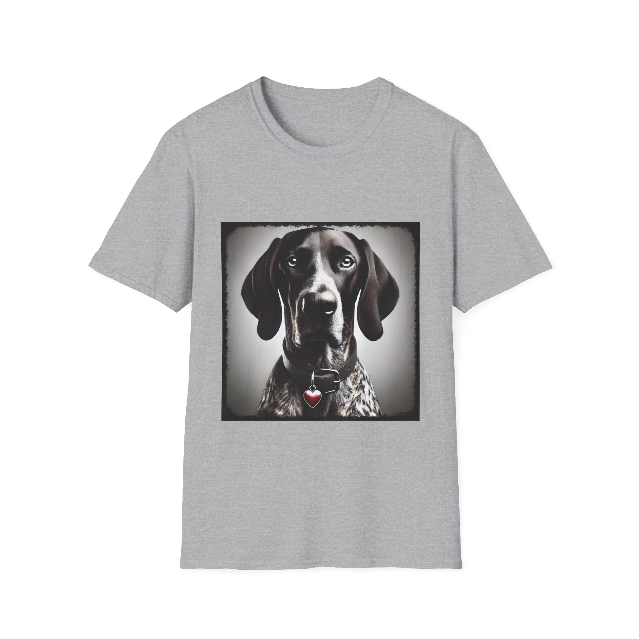 German Shorthaired Pointer Heart Bandit | Unisex Dog T-Shirt