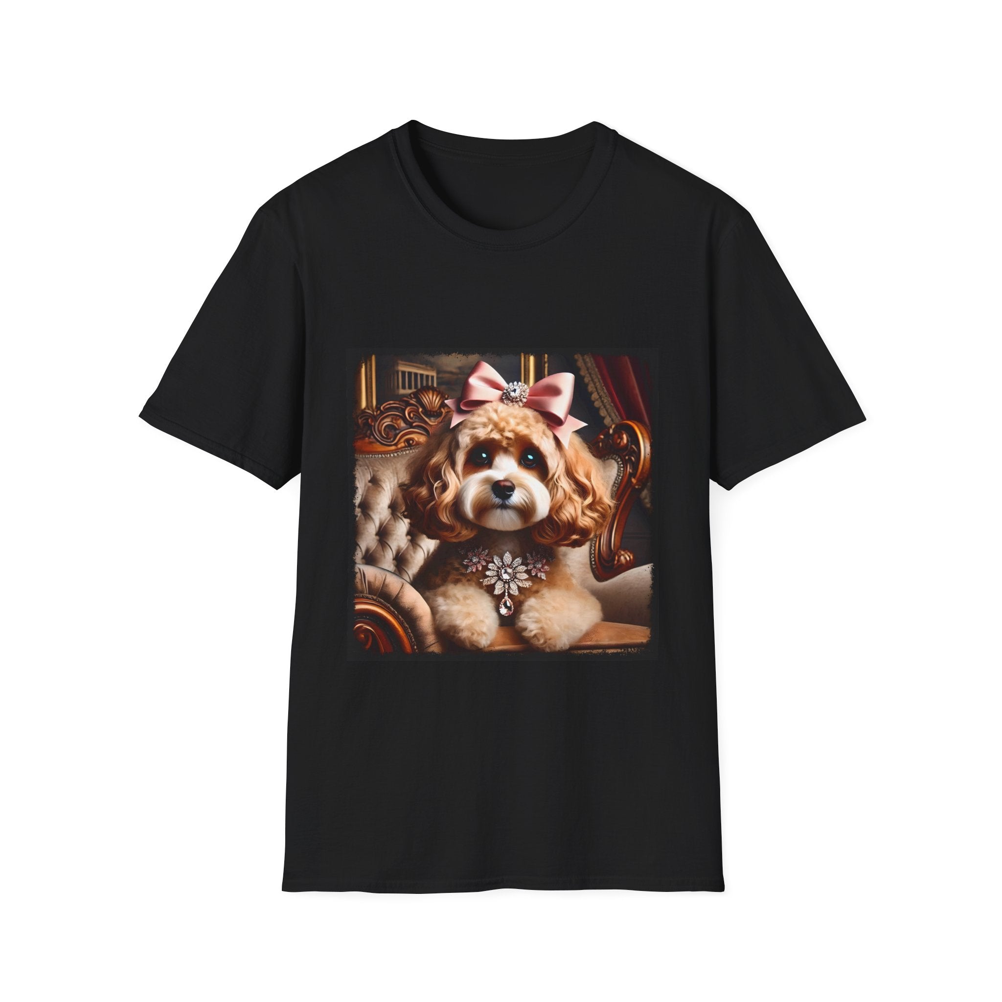 Cavapoo Diamond Diva | Unisex Dog T-Shirt