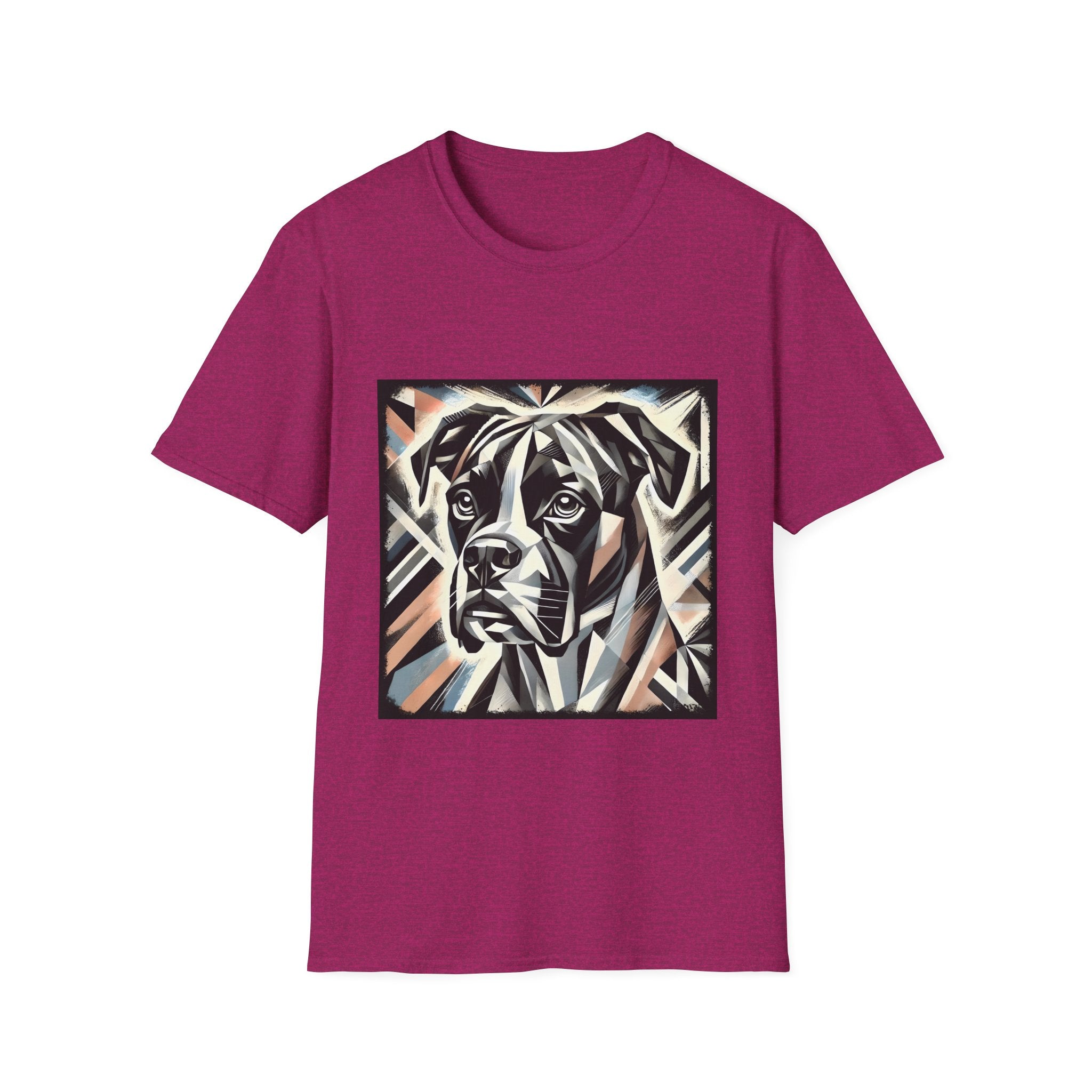 Boxer Bold Geometric | Unisex Dog T-Shirt