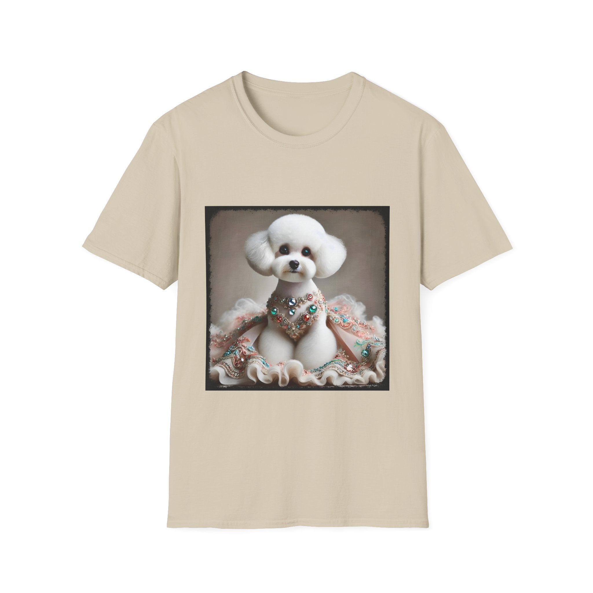 Bichon Frise Jeweled Beauty | Unisex Dog T-Shirt