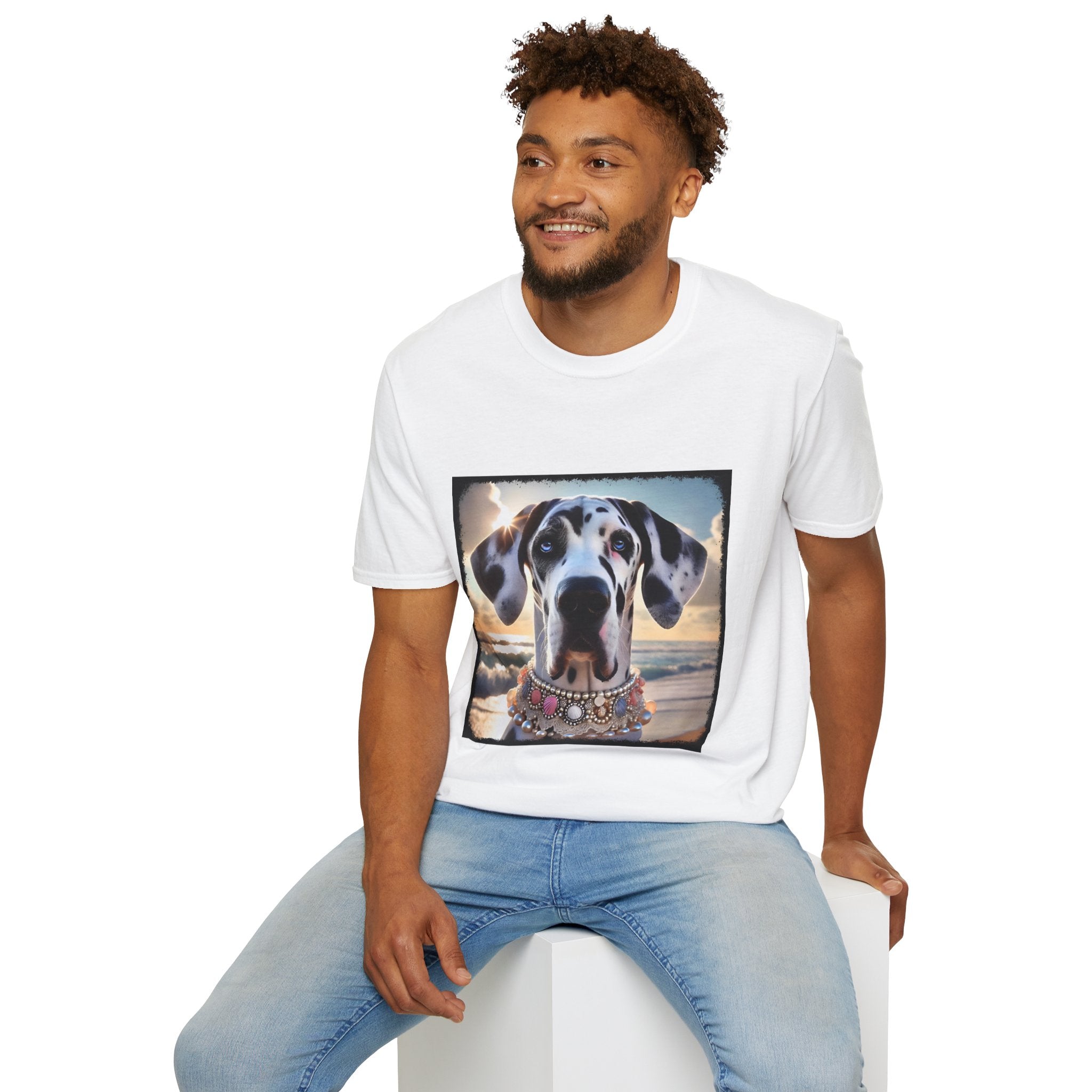Great Dane Beach Babe | Unisex Dog T-Shirt