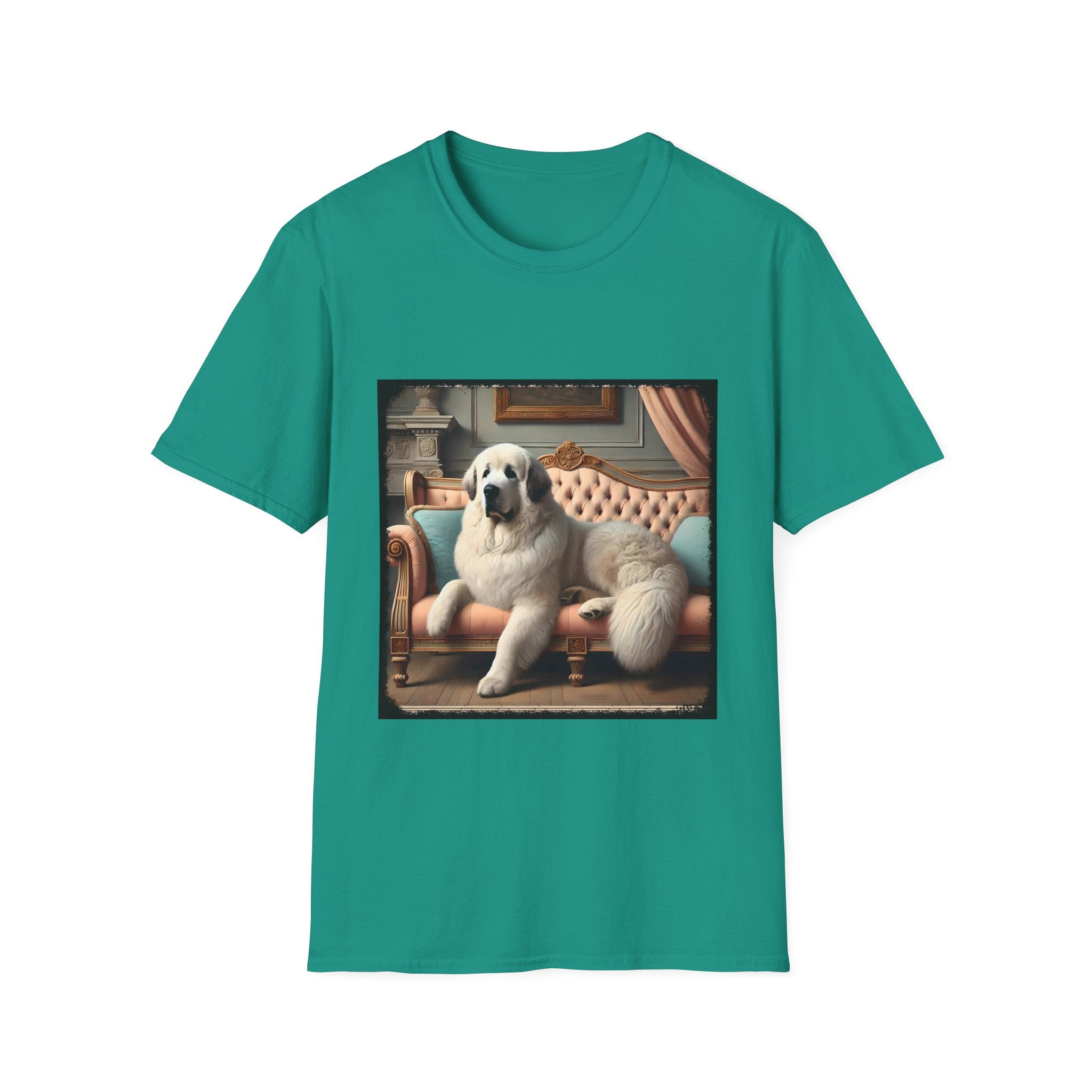Great Pyrenees Poised Portrait | Unisex Dog T-Shirt