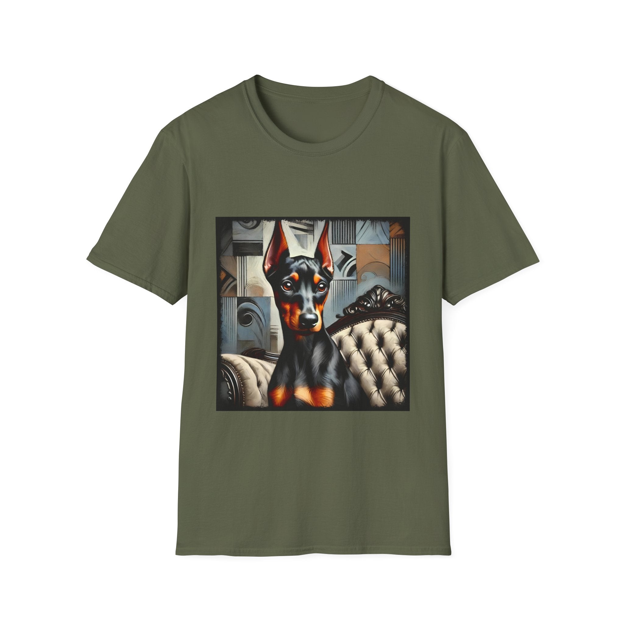 Doberman Pinscher Mini Muse | Unisex Dog T-Shirt