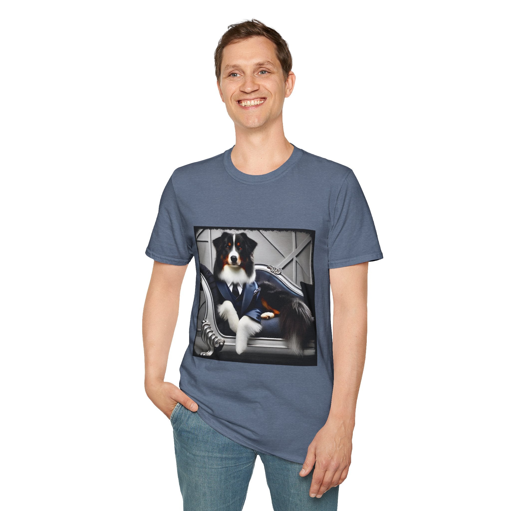 Australian Shepherd Mister Wag | Unisex Dog T-Shirt