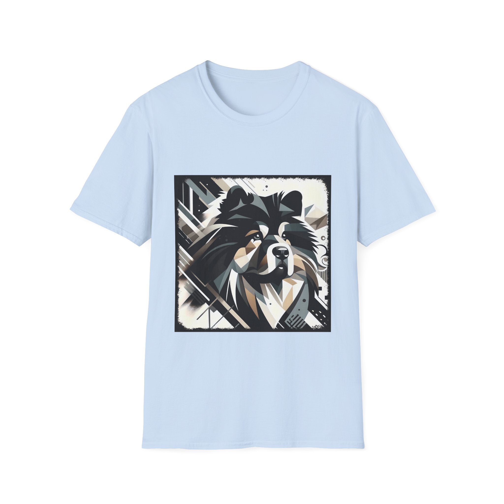Chow Chow Bold Geometric | Unisex Dog T-Shirt
