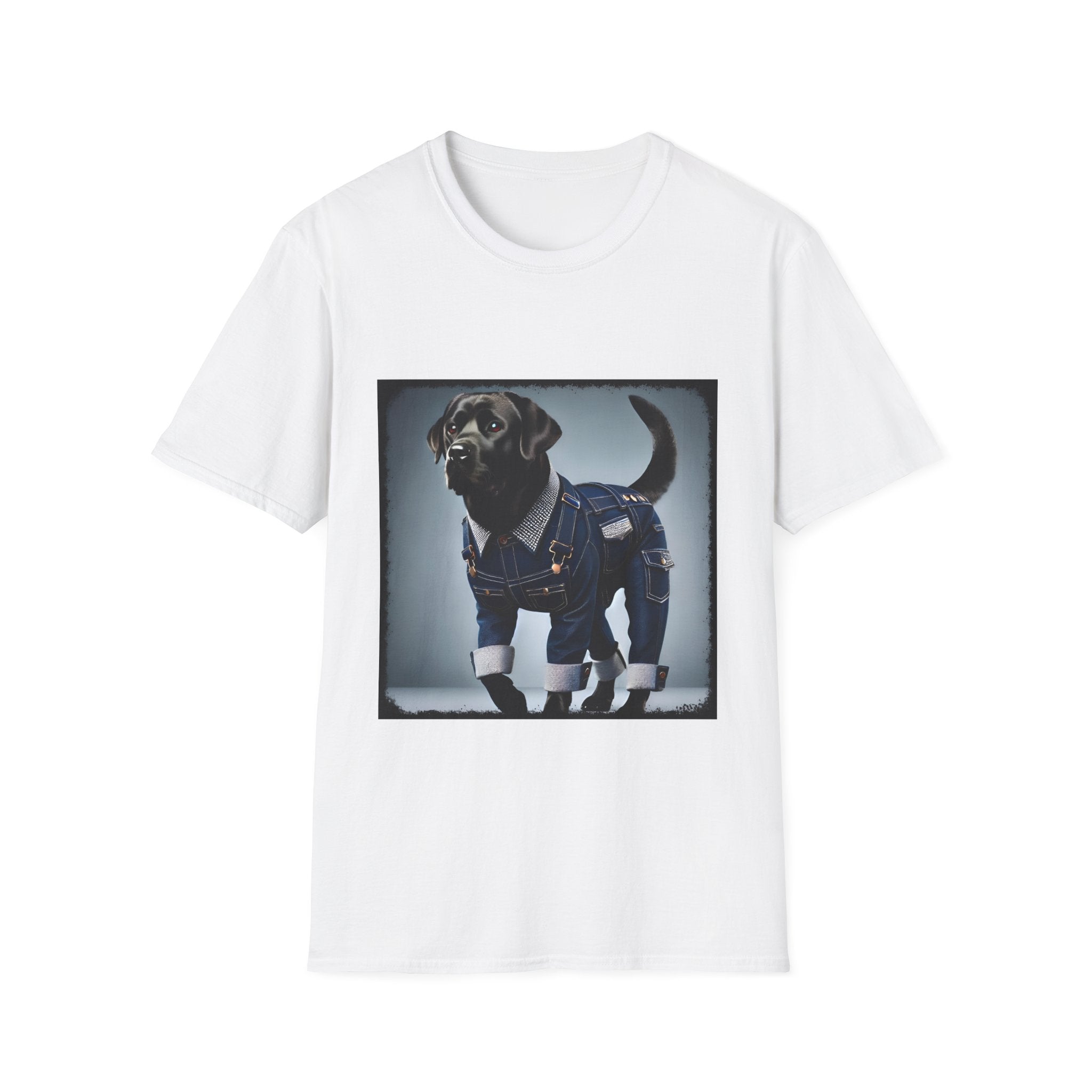 Labrador Retriever Denim Mood | Unisex Dog T-Shirt