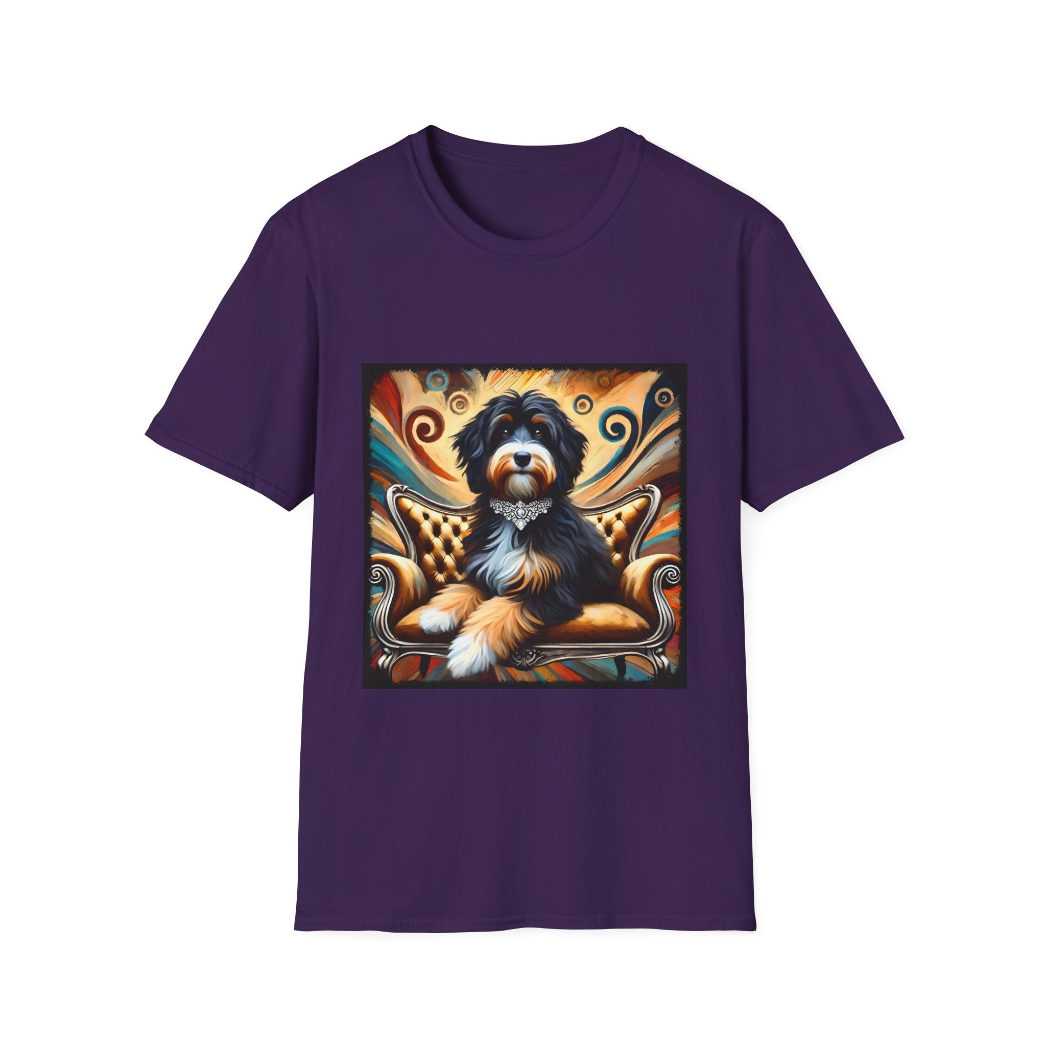 Bernedoodle Diamond Swirl | Unisex Dog T-Shirt
