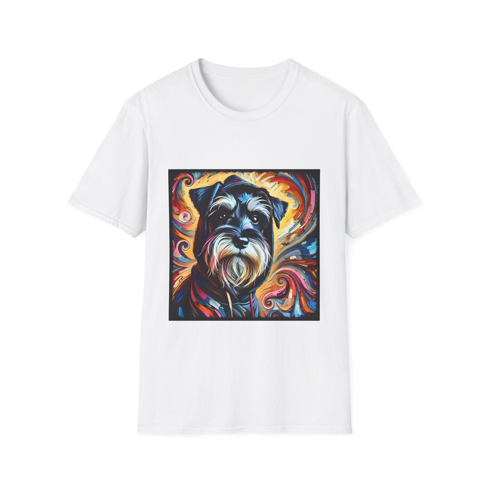 Schnauzer Hoodie Swirl | Unisex Dog T-Shirt