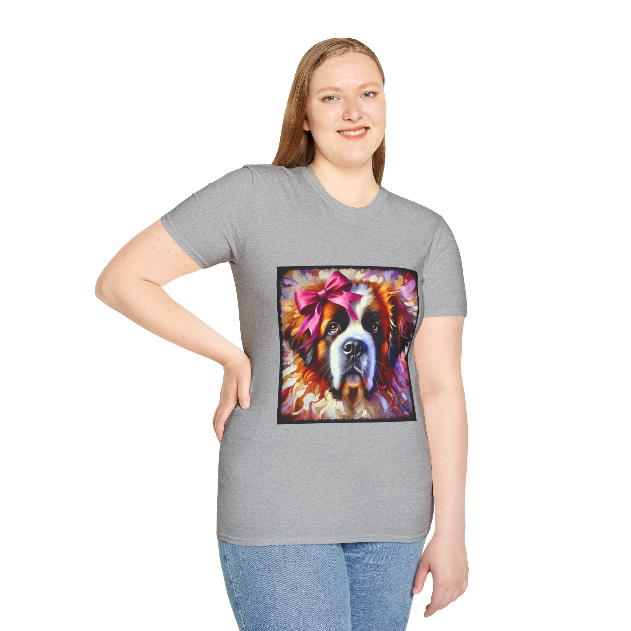 Saint Bernard Stunning Classic | Unisex Dog T-Shirt