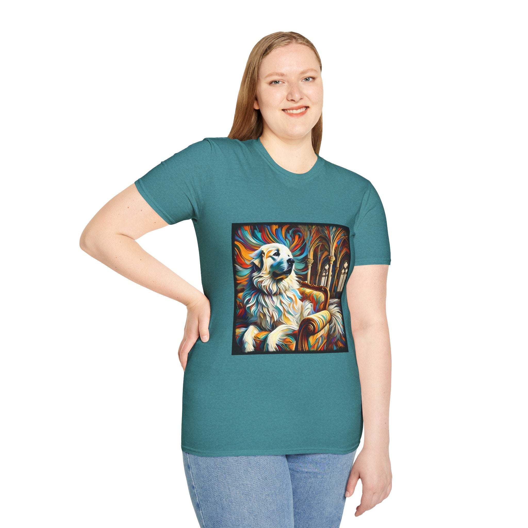 Great Pyrenees Bold Swirl | Unisex Dog T-Shirt