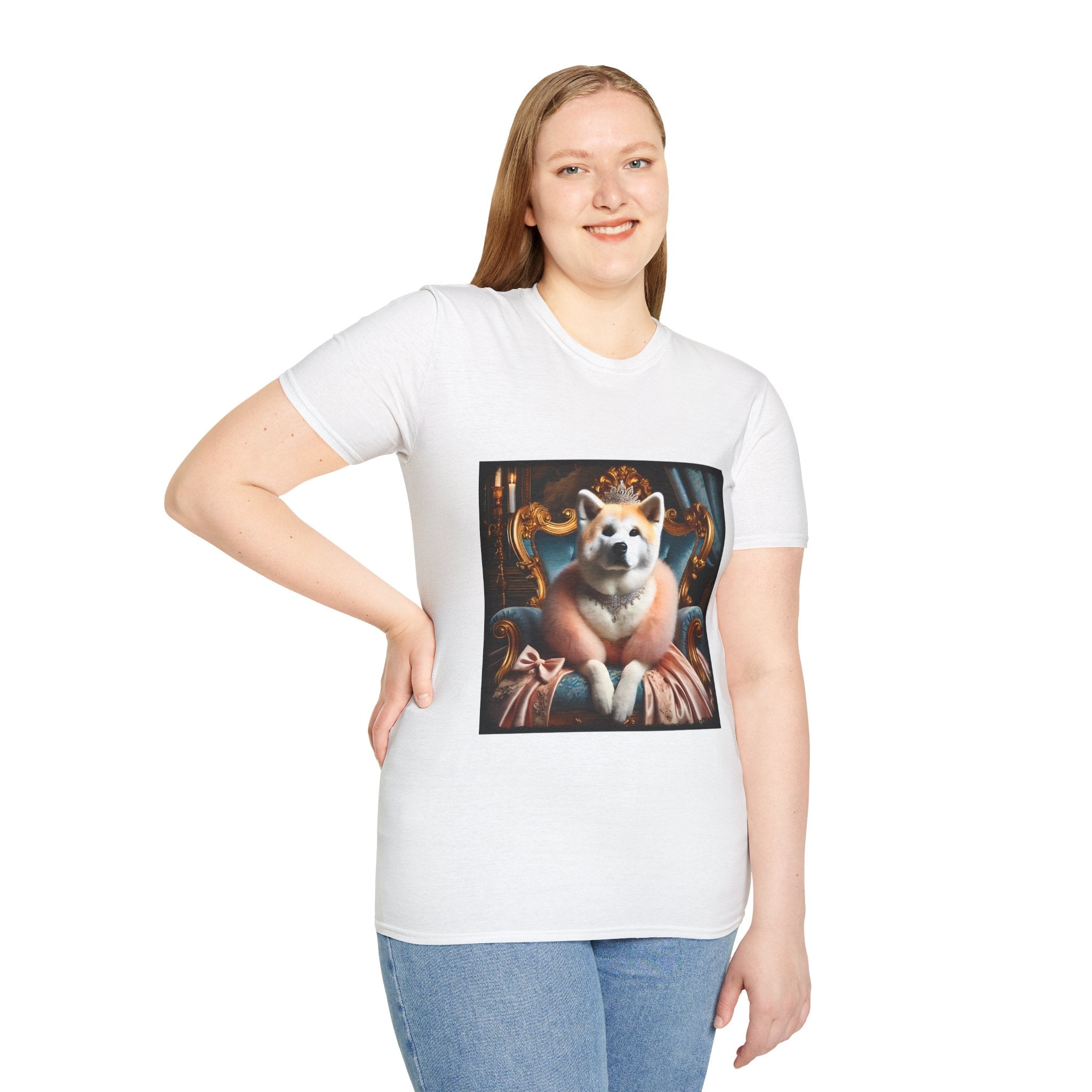 Akita Pink Princess | Unisex Dog T-Shirt