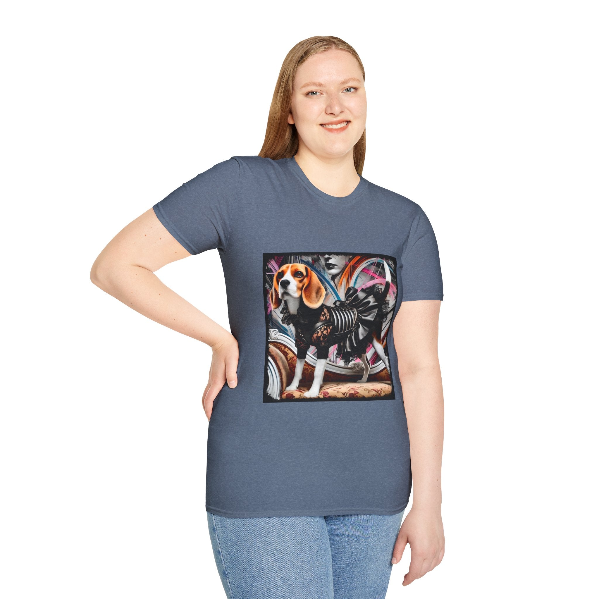 Beagle Rock Chick | Unisex Dog T-Shirt
