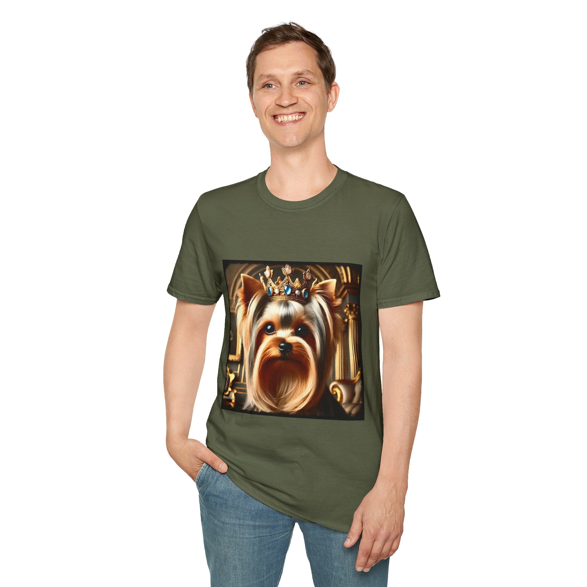 Yorkshire Terrier Royal Reign | Unisex Dog T-Shirt