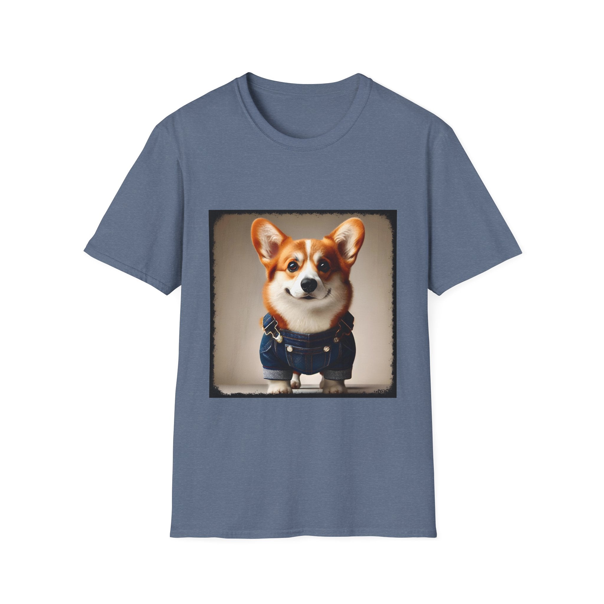 Pembroke Welsh Corgi Denim Dream | Unisex Dog T-Shirt
