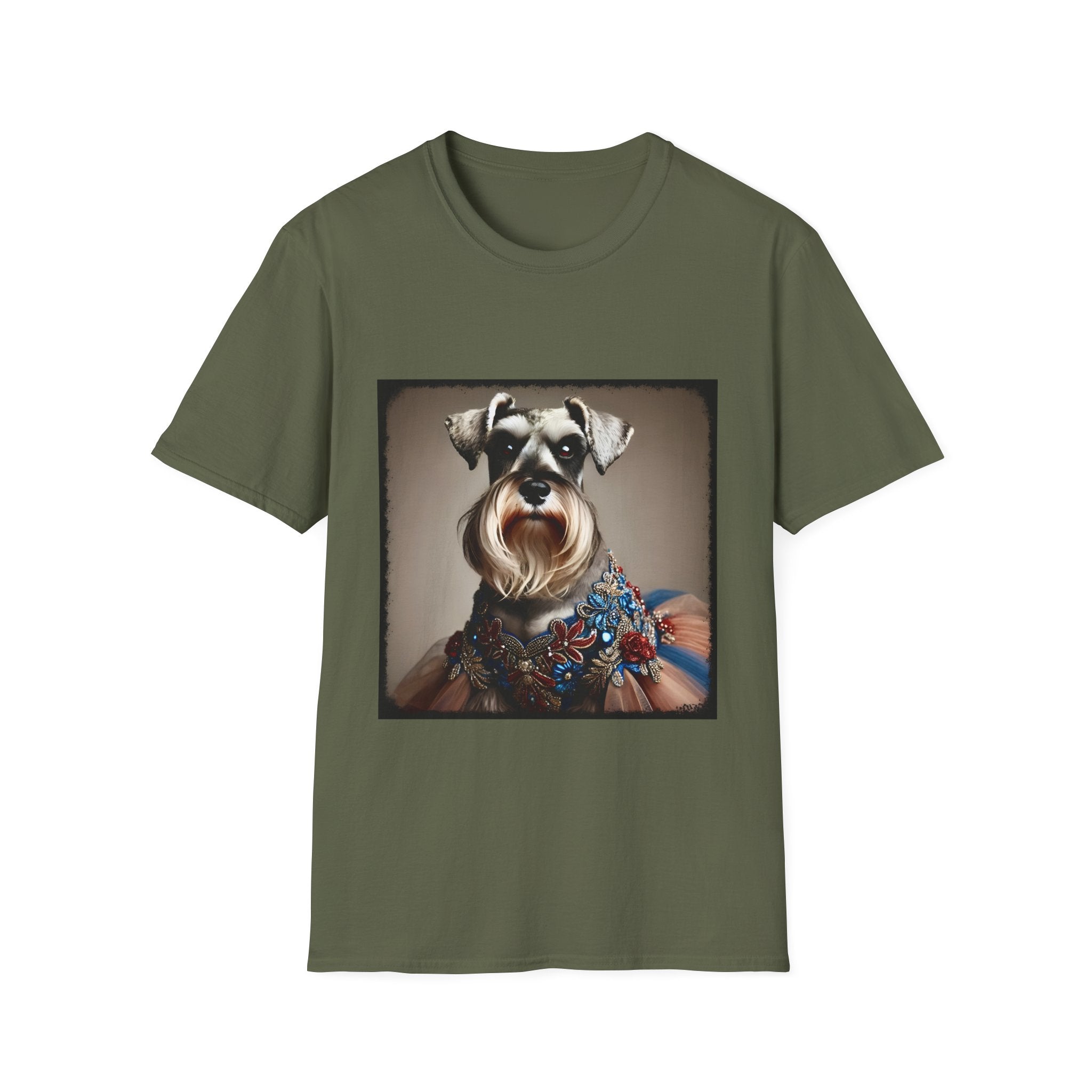 Schnauzer Bougie Babe | Unisex Dog T-Shirt