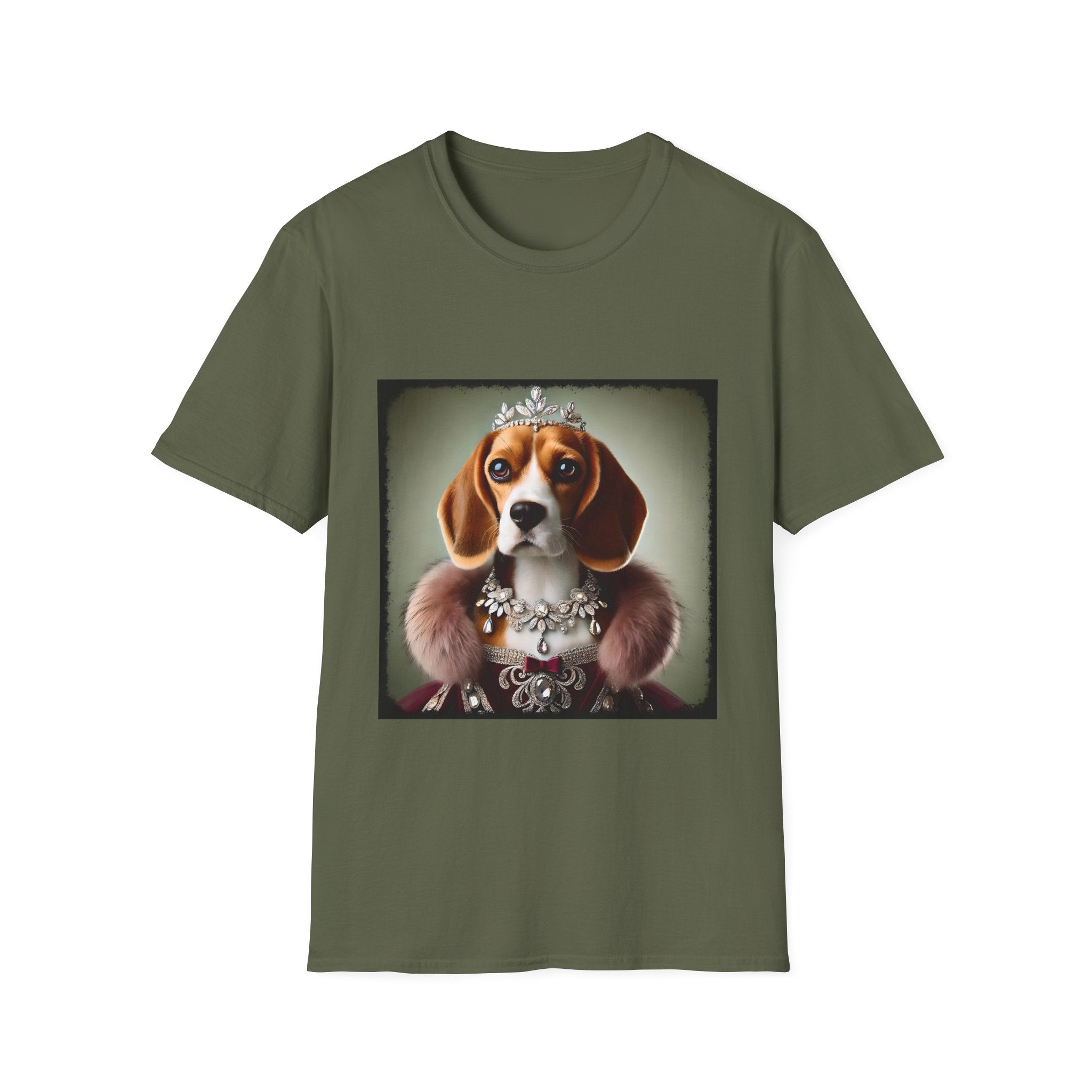 Beagle Regal Heiress | Unisex Dog T-Shirt