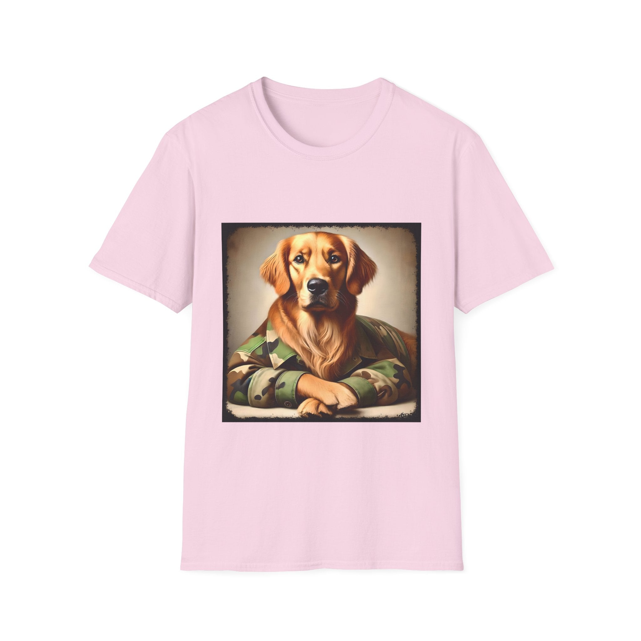 Golden Retriever Bark Battalion | Unisex Dog T-Shirt