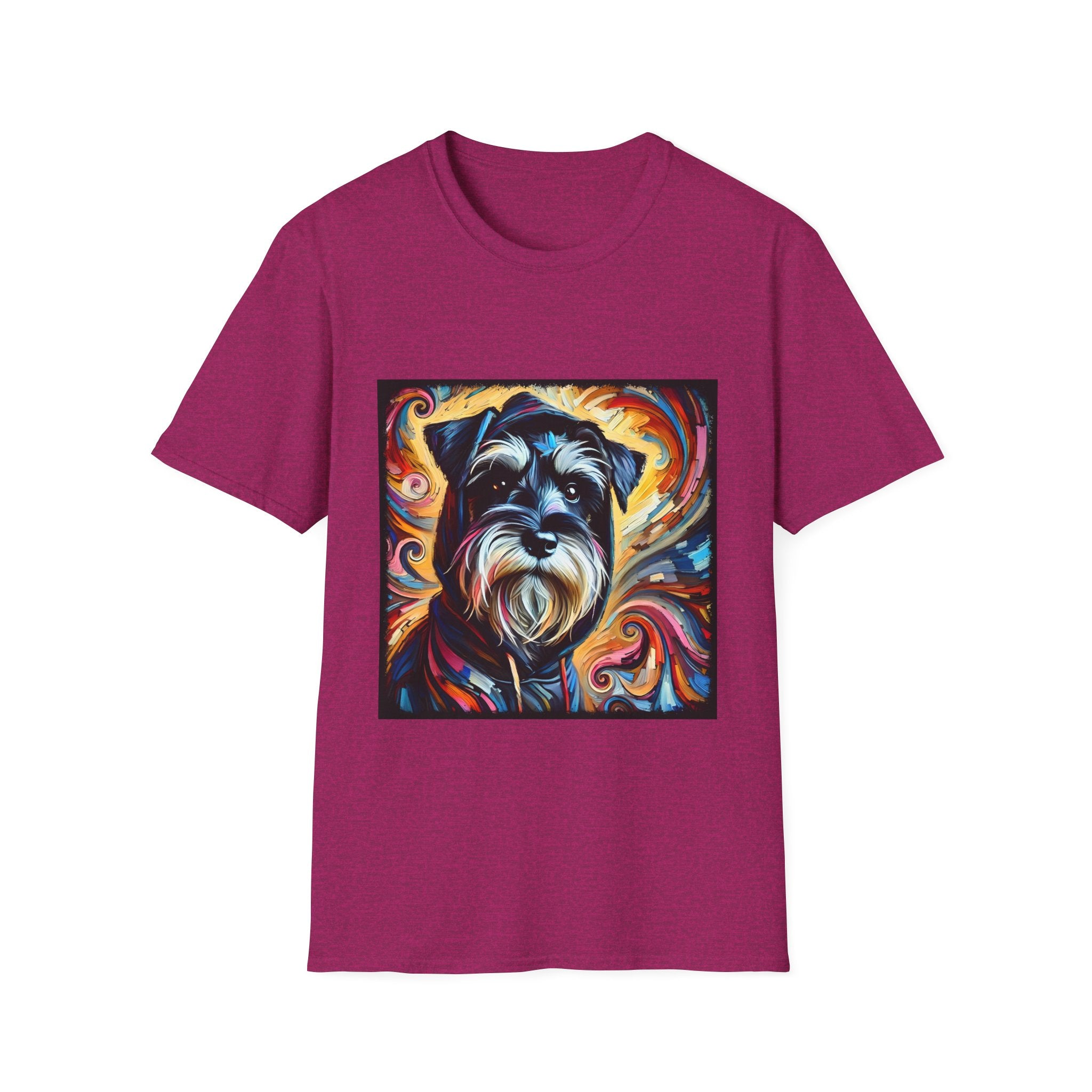 Schnauzer Hoodie Swirl | Unisex Dog T-Shirt