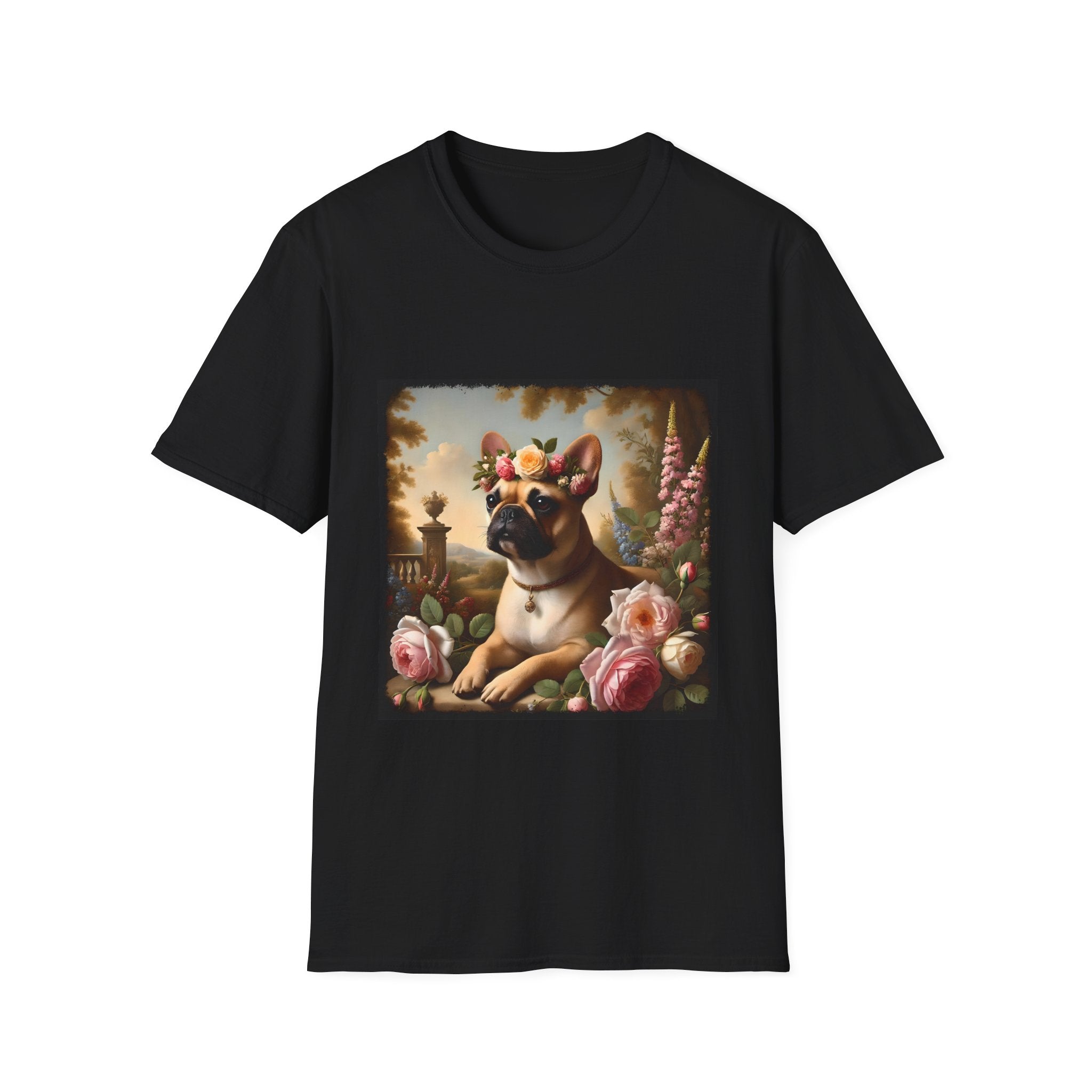 French Bulldog Garden Delight | Unisex Dog T-Shirt