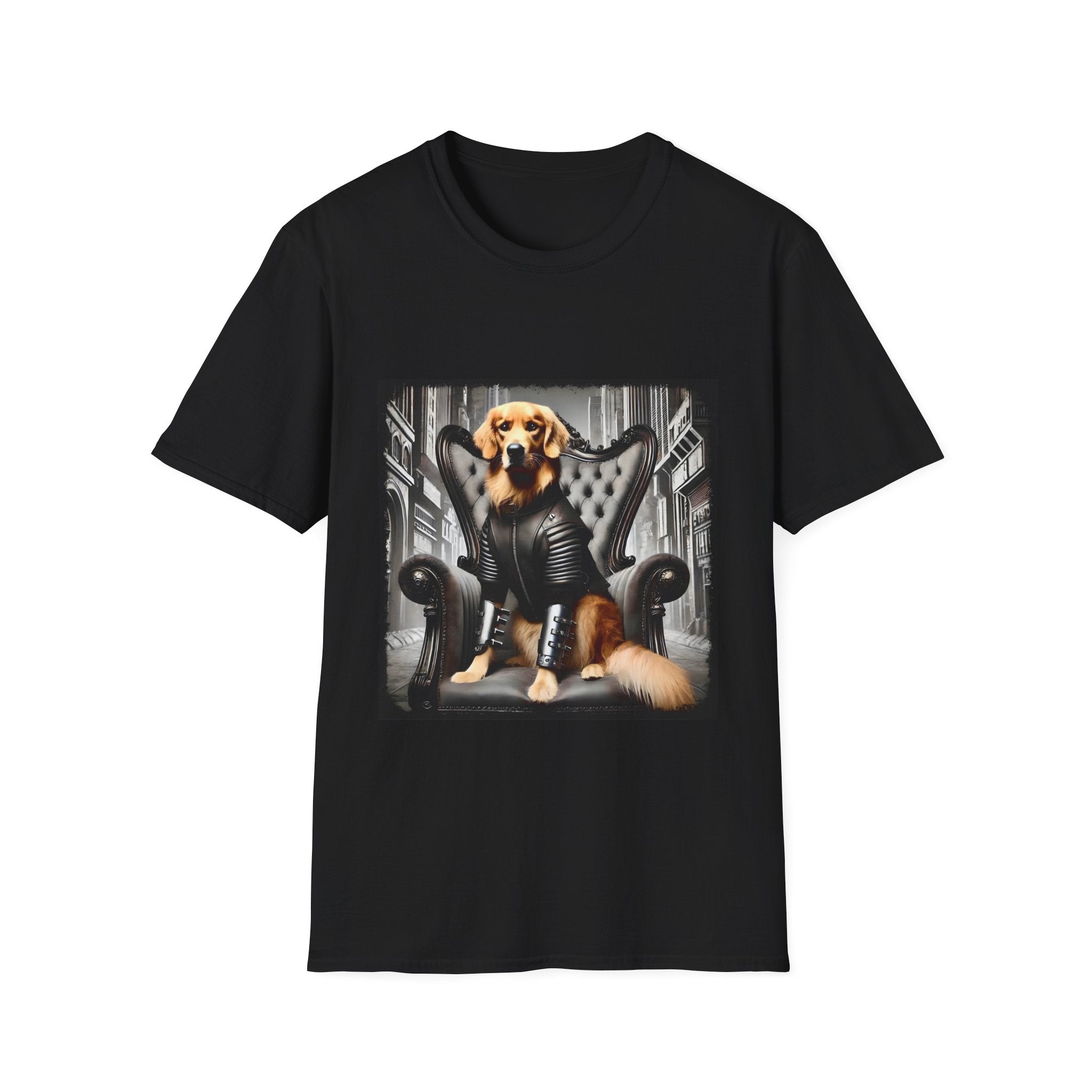 Golden Retriever Regal Rogue | Unisex Dog T-Shirt