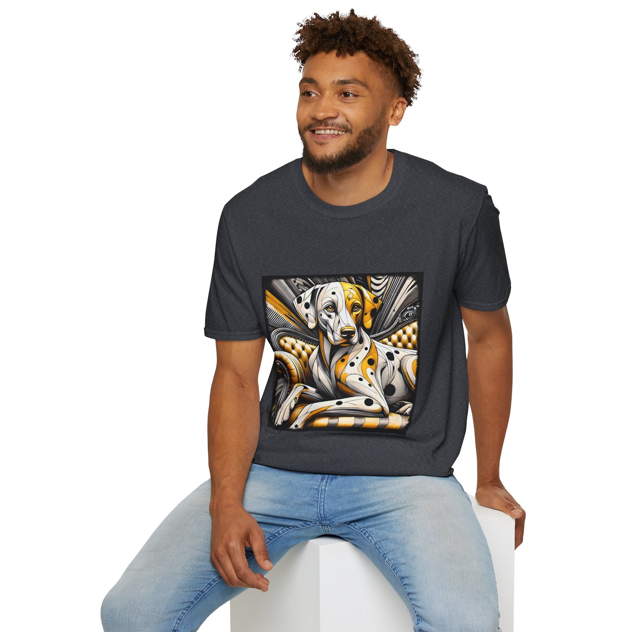 Dalmatian Lemon Rebel | Unisex Dog T-Shirt