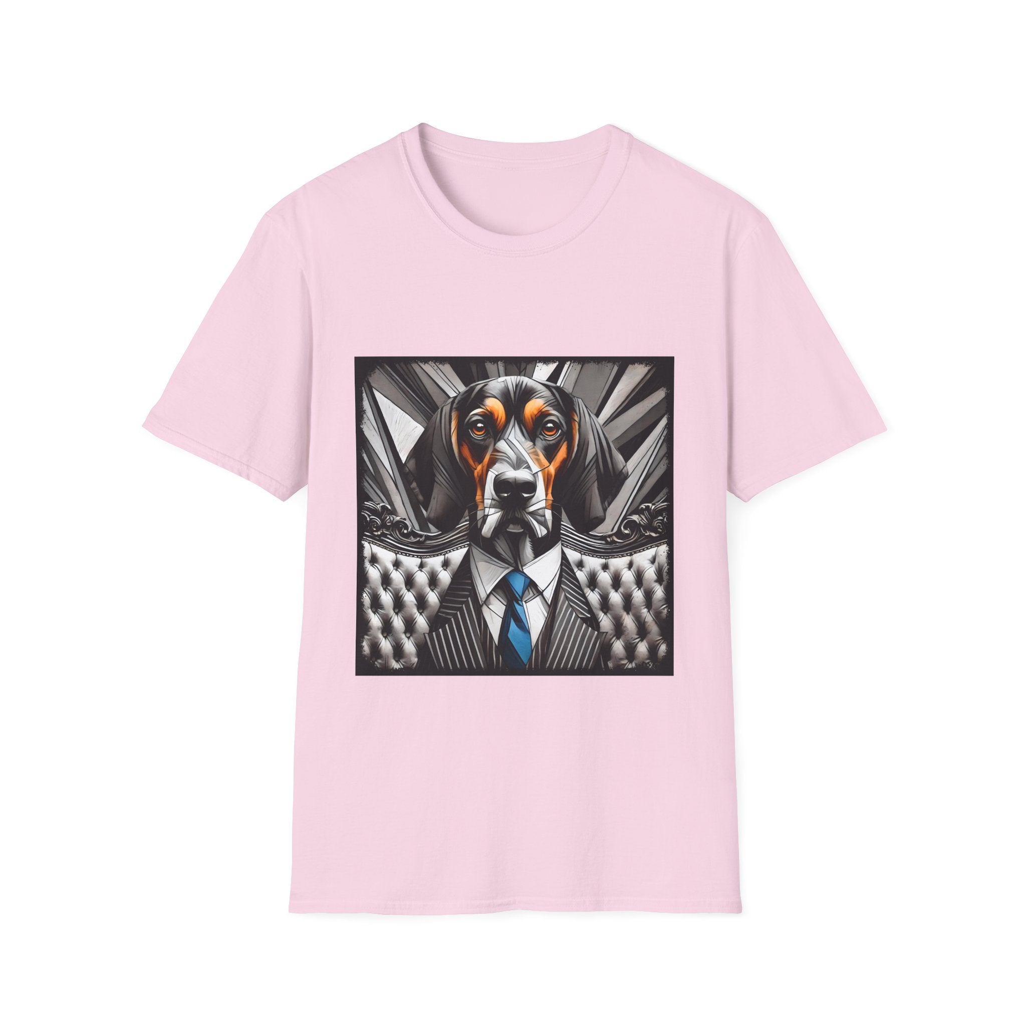 Coonhound Bold Gentleman | Unisex Dog T-Shirt