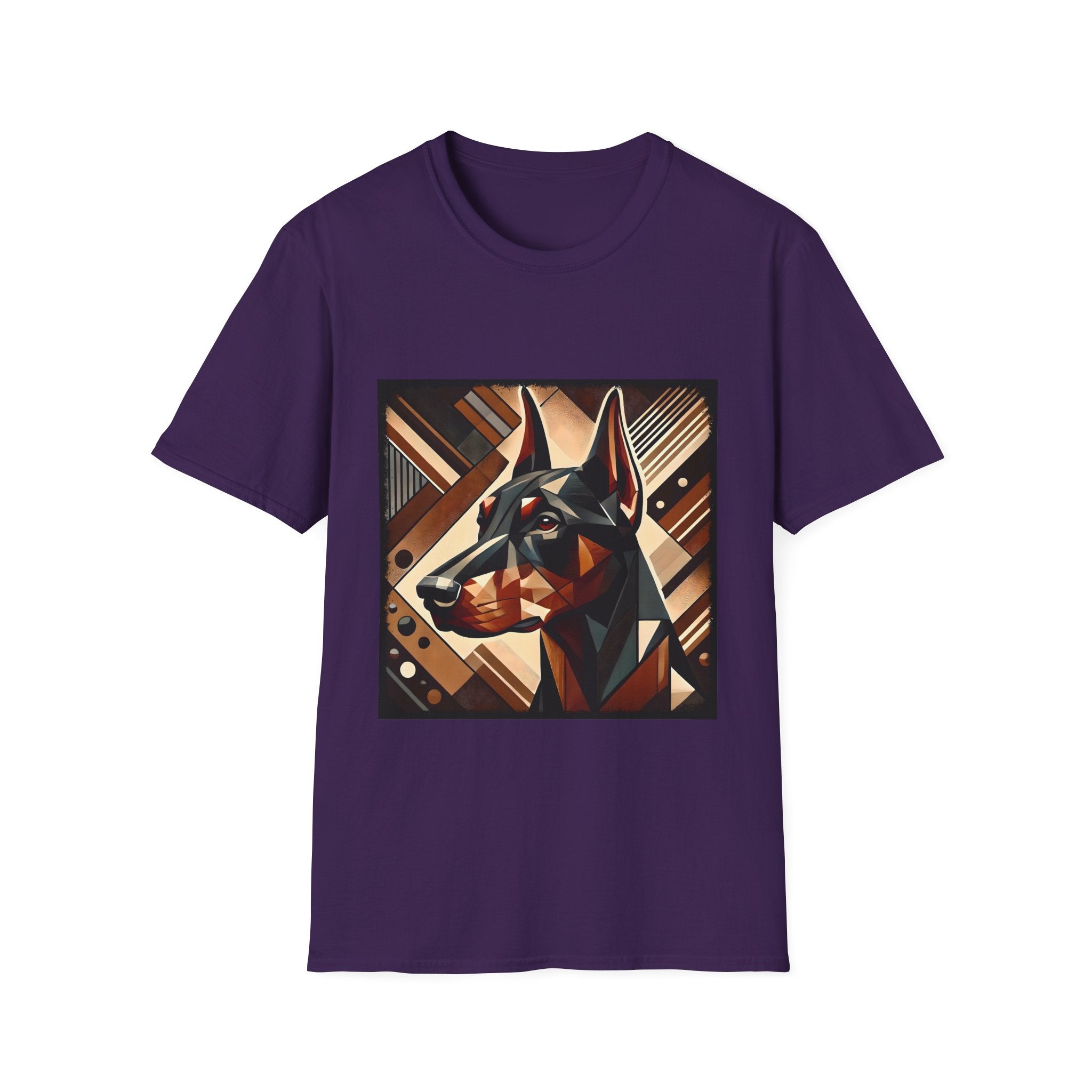 Doberman Pinscher Bold Geometric | Unisex Dog T-Shirt