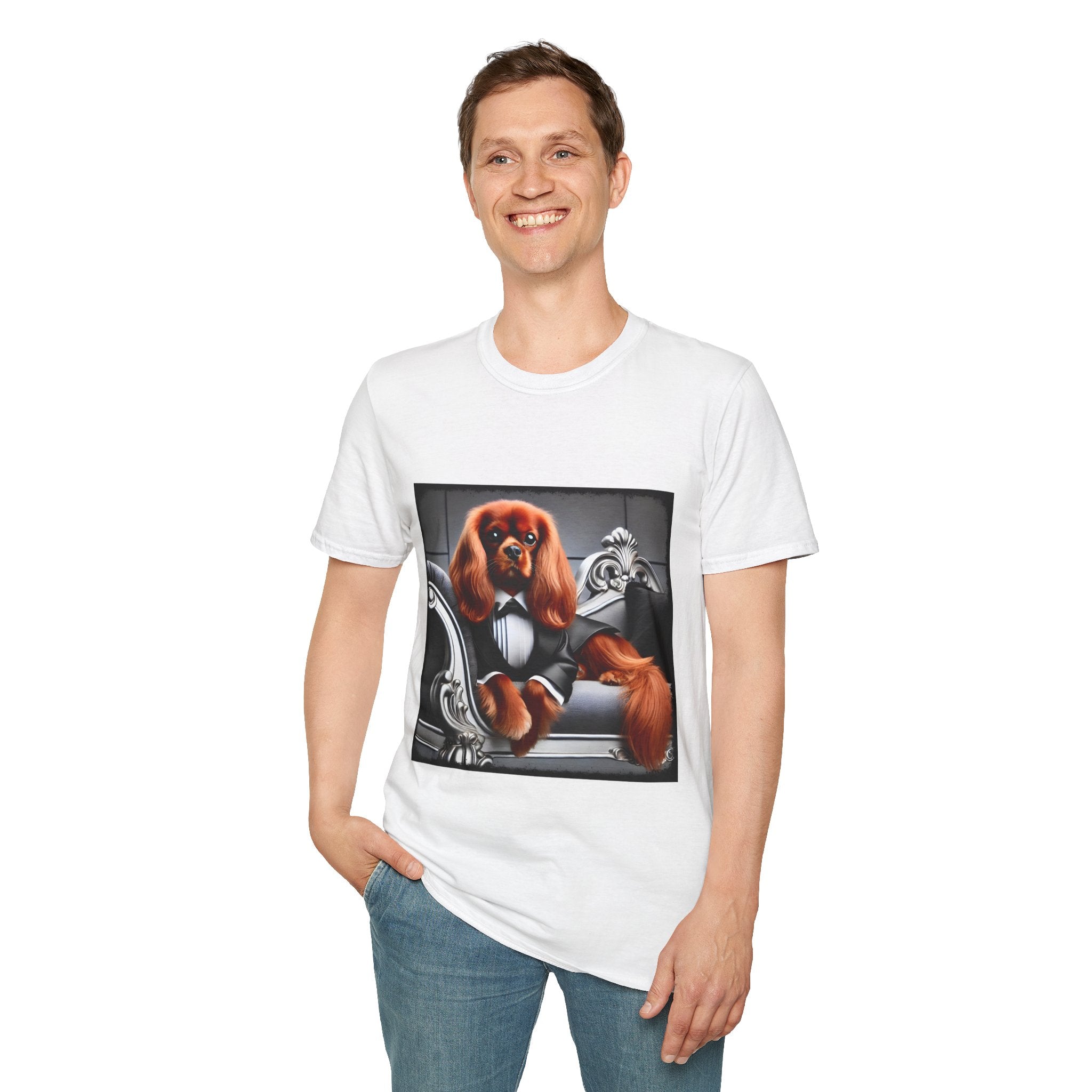 Cavalier King Charles Spaniel Old Money | Unisex Dog T-Shirt