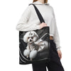 Bichon Frise Pure Class | Dog Themed Tote Bag