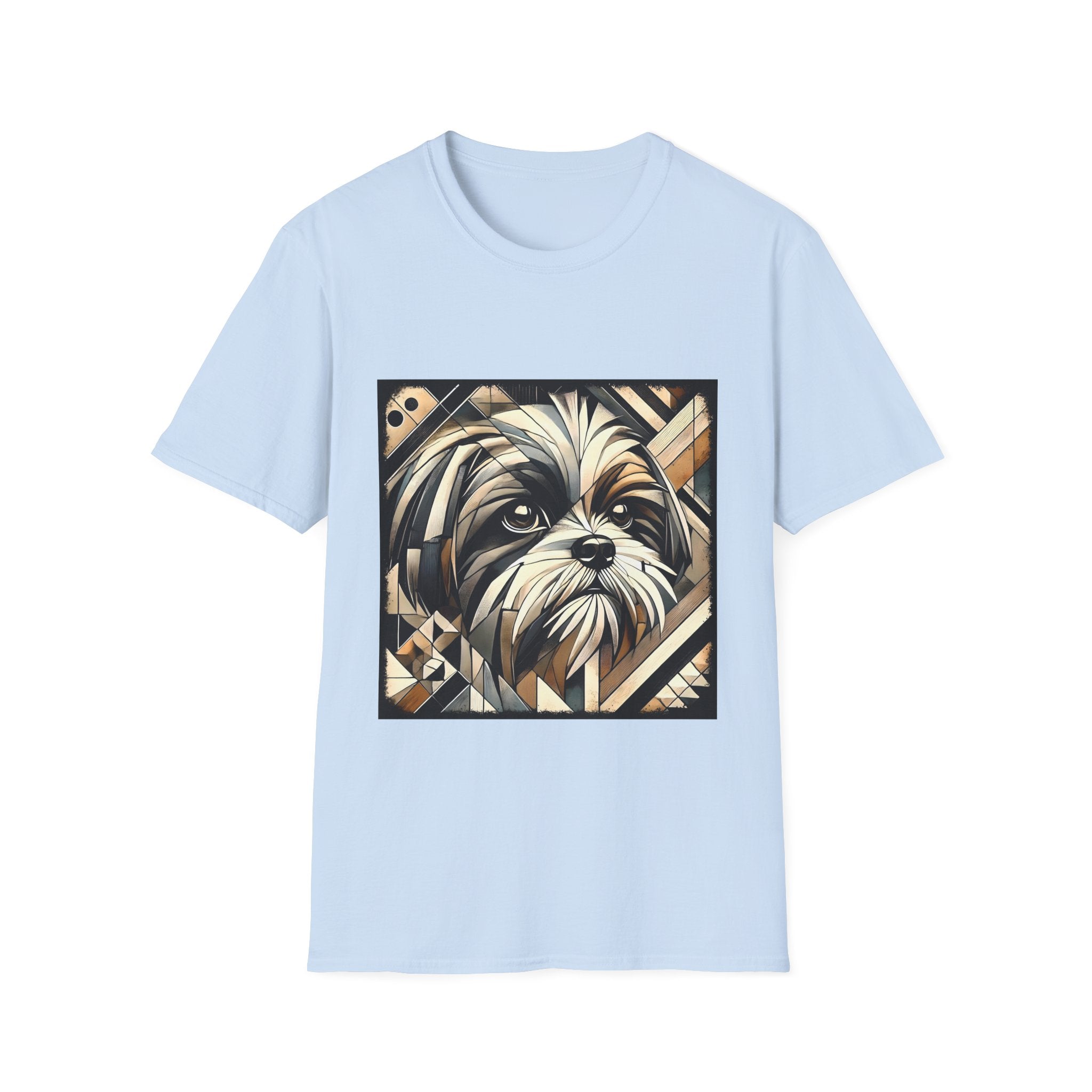 Shih Tzu Bold Geometric | Unisex Dog T-Shirt