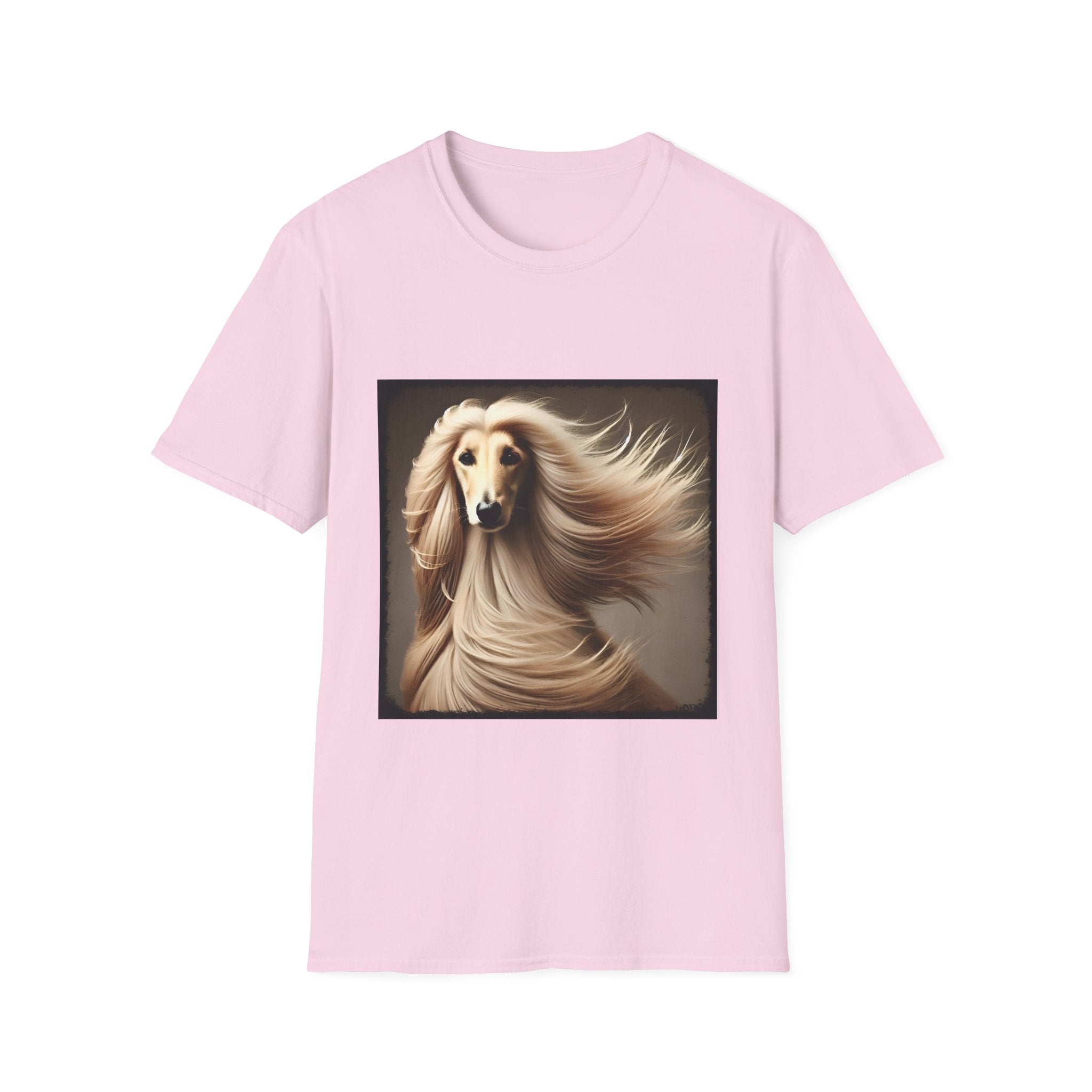 Afghan Hound Sultry Supermodel | Unisex Dog T-Shirt