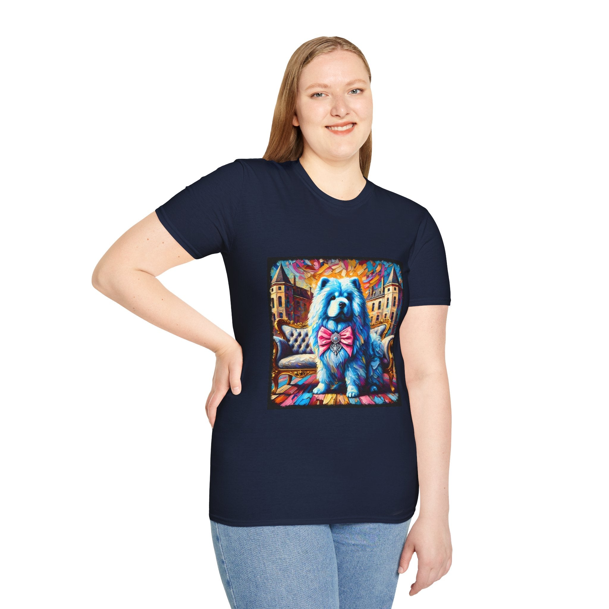 Chow Chow Blue Diamond Princess Classic | Unisex Dog T-Shirt