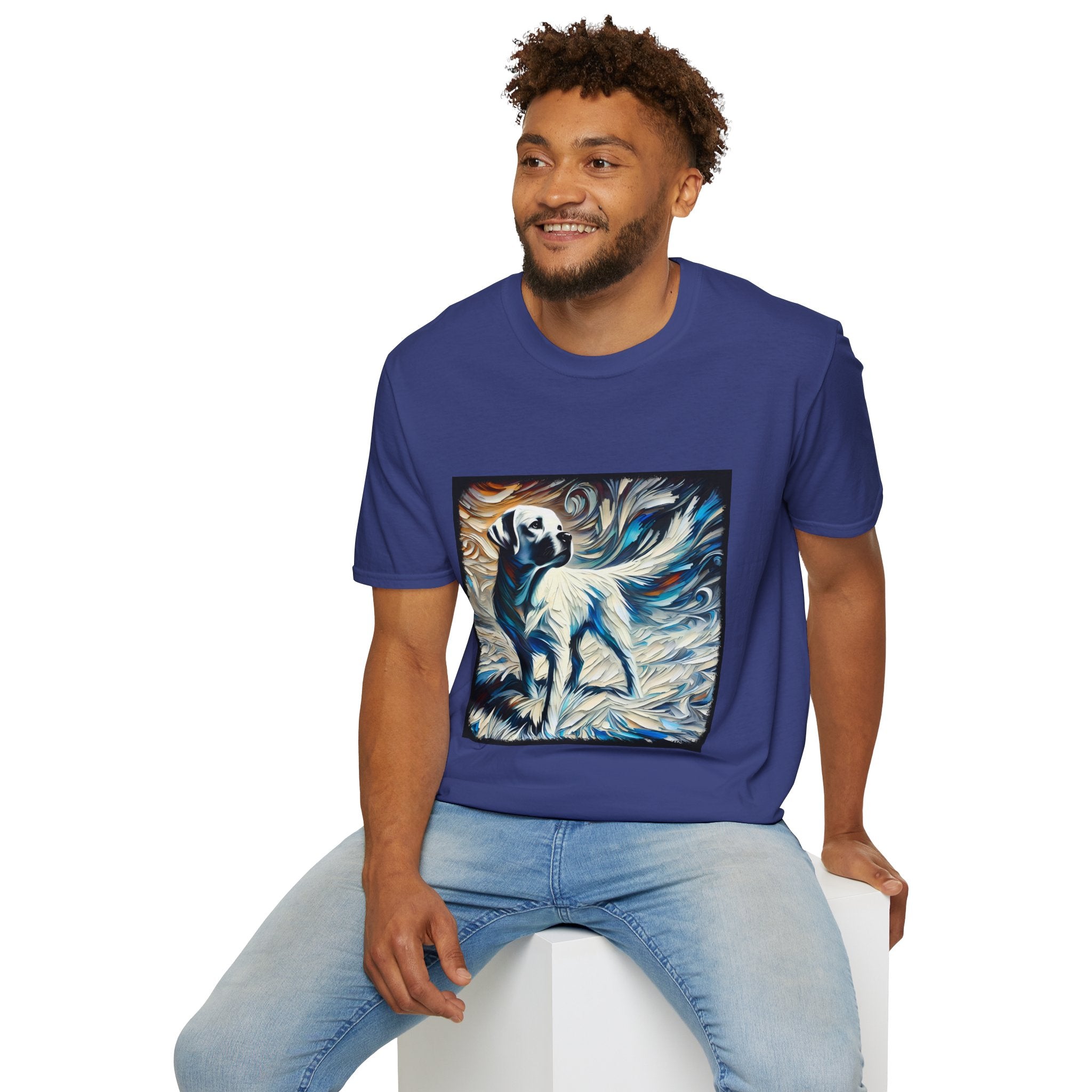 Labrador Retriever Snow Swirl | Unisex Dog T-Shirt