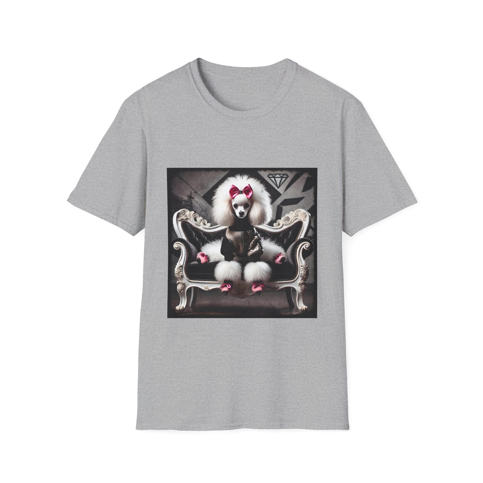 Poodle High Fashion Diva | Unisex Dog T-Shirt