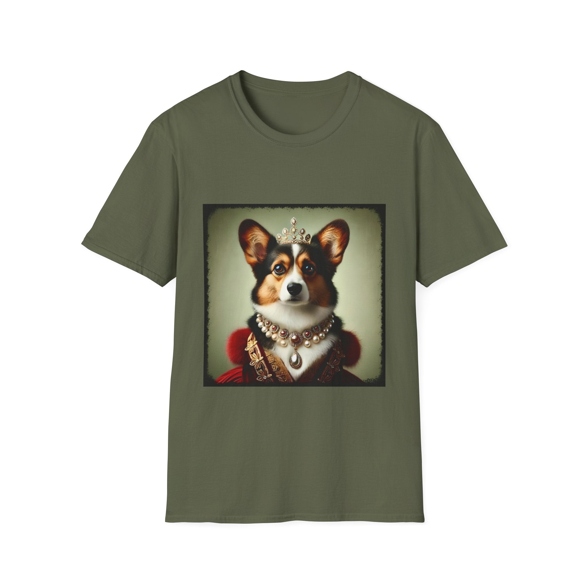 Pembroke Welsh Corgi Glam Queen | Unisex Dog T-Shirt