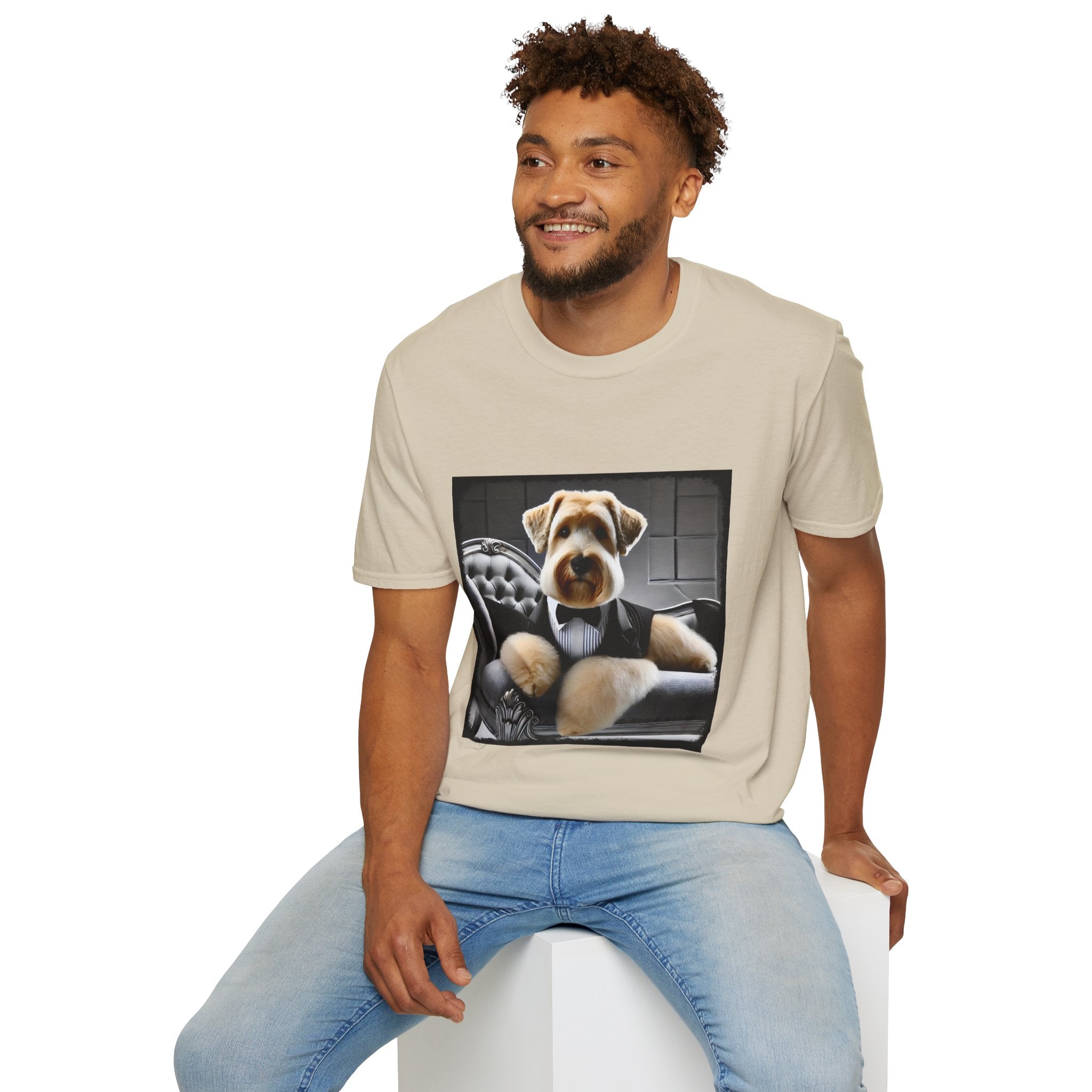 Wheaten Terrier Mister Fetch | Unisex Dog T-Shirt