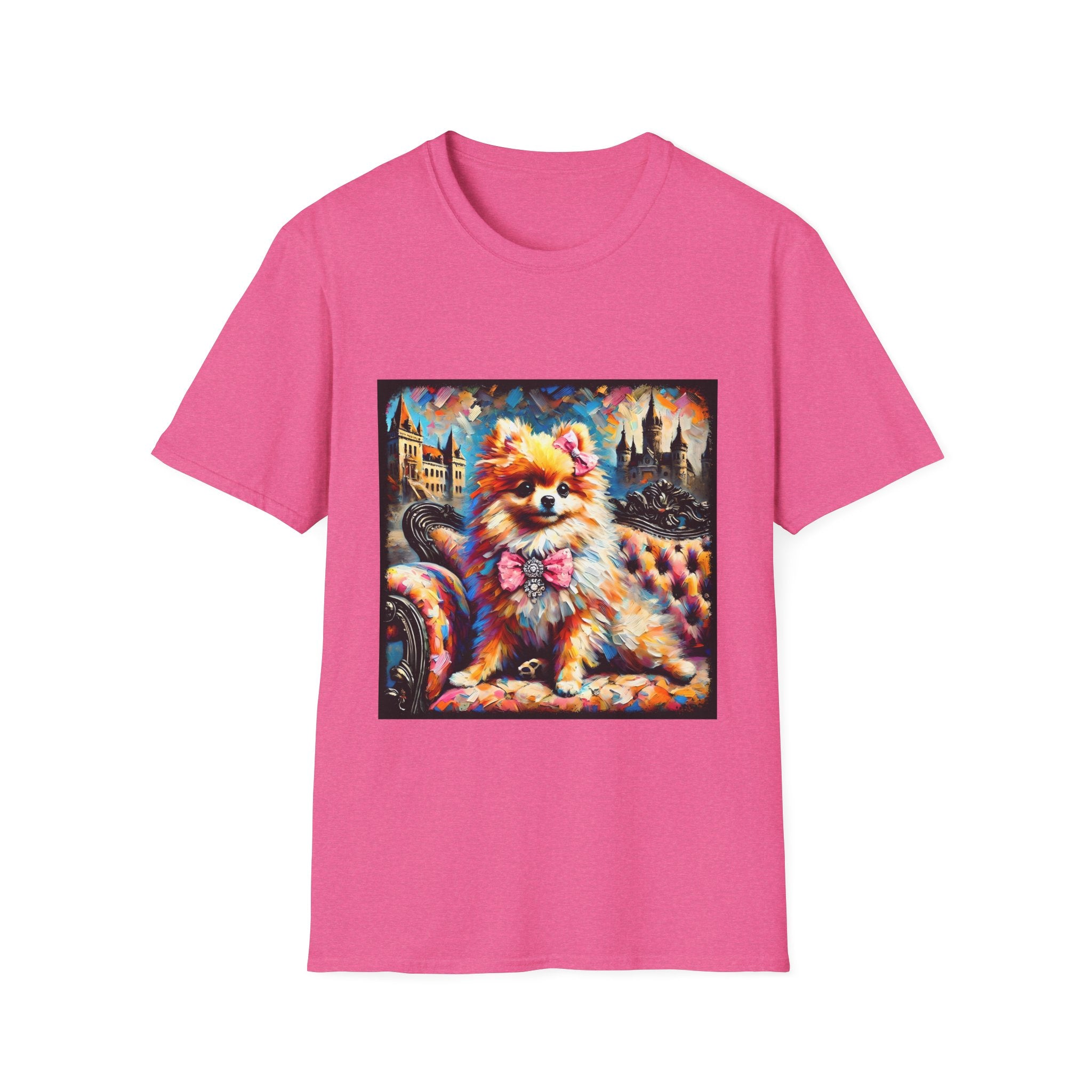 Pomeranian Diamond Princess Classic  | Unisex Dog T-Shirt