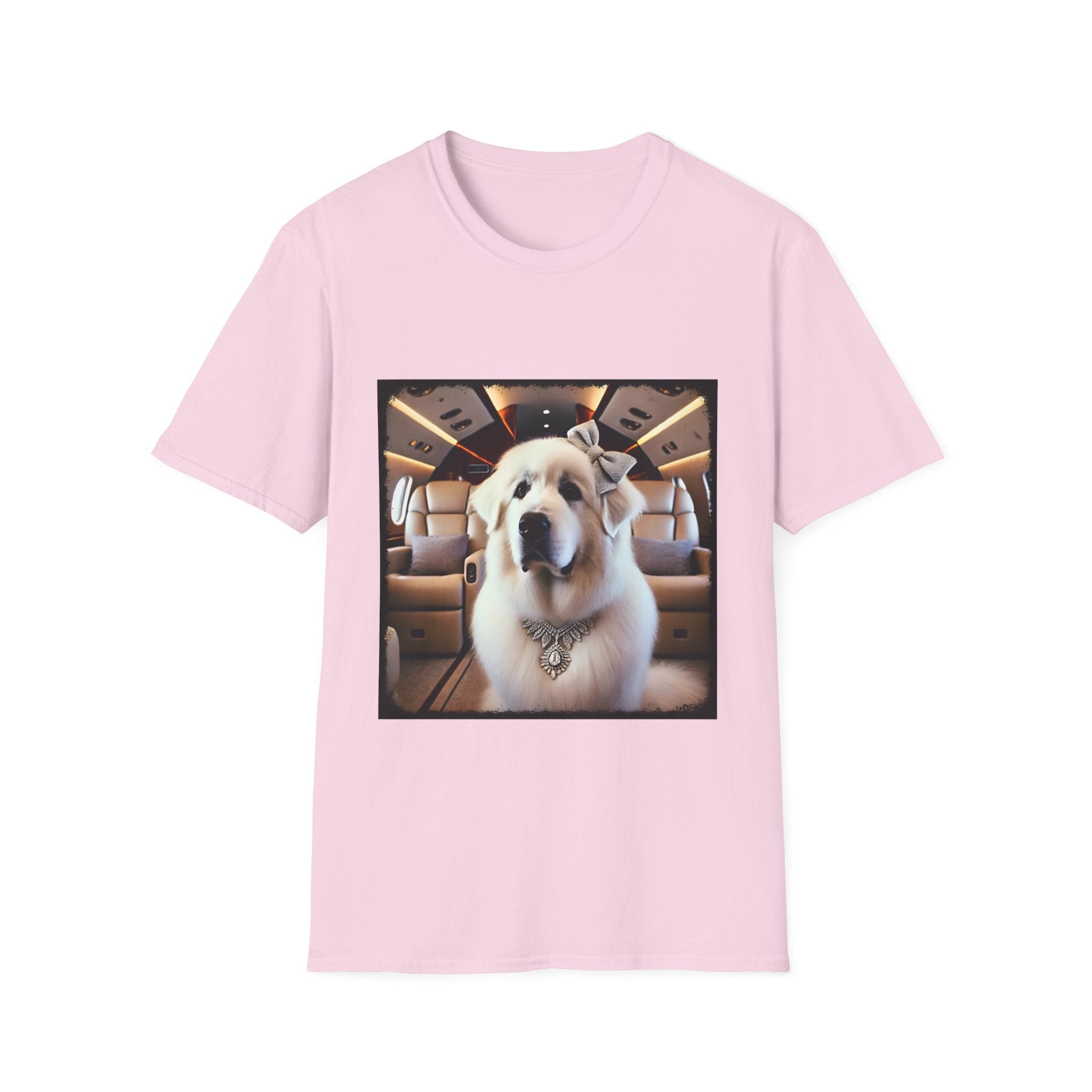 Great Pyrenees Breed Portrait Shirt – Jet Setter Edition