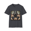 Afghan Hound Bold Icon | Unisex Dog T-Shirt