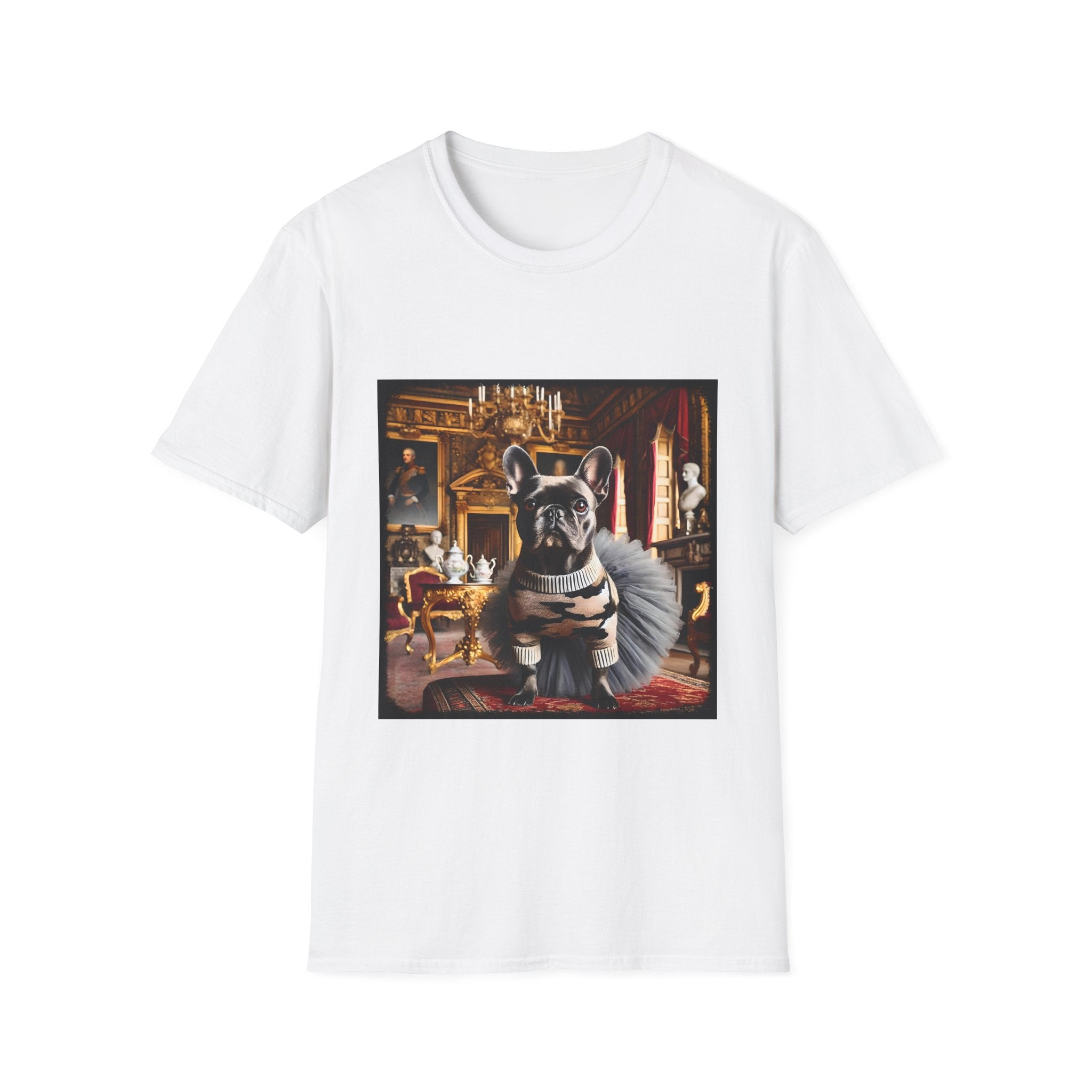 French Bulldog Vintage Vogue | Unisex Dog T-Shirt