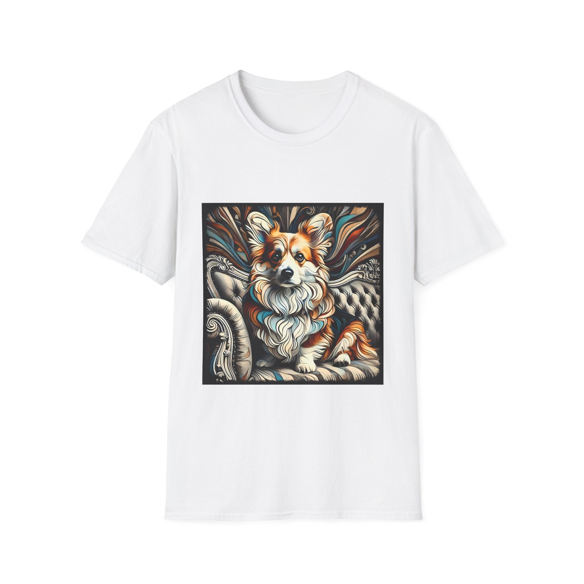 Pembroke Welsh Corgi Earthy Swirl | Unisex Dog T-Shirt