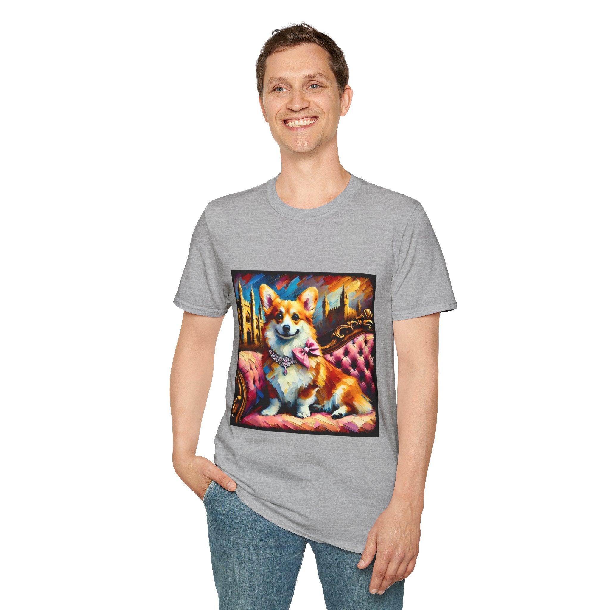 Pembroke Welsh Corgi Pink Diamond Classic | Unisex Dog T-Shirt