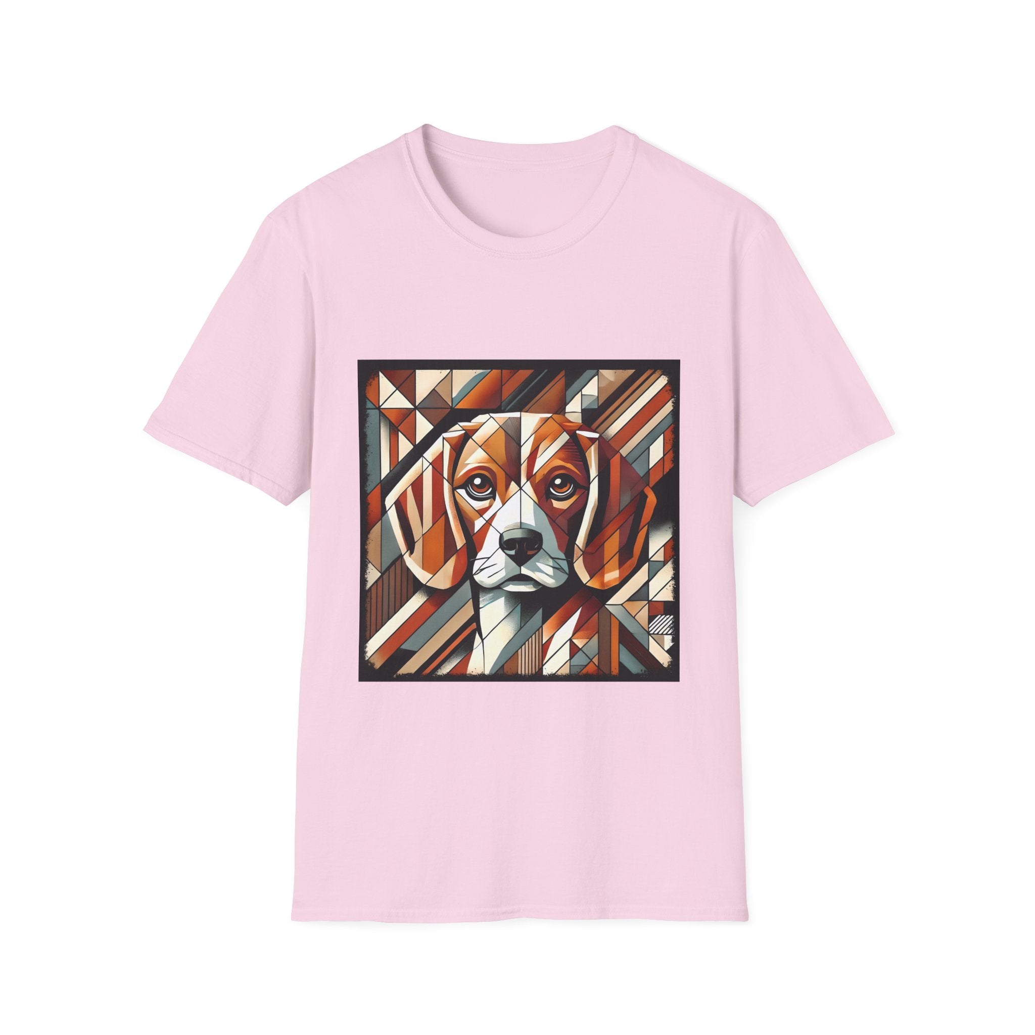 Beagle Warm Geometric | Unisex Dog T-Shirt