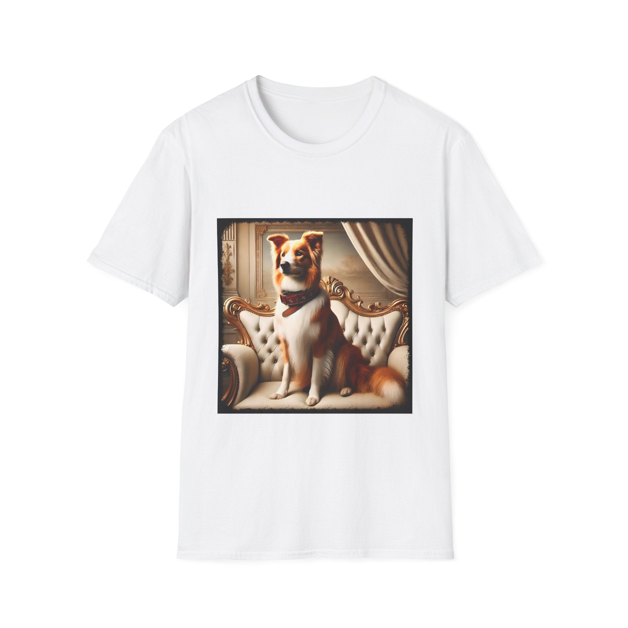 Border Collie Posh Portrait | Unisex Dog T-Shirt