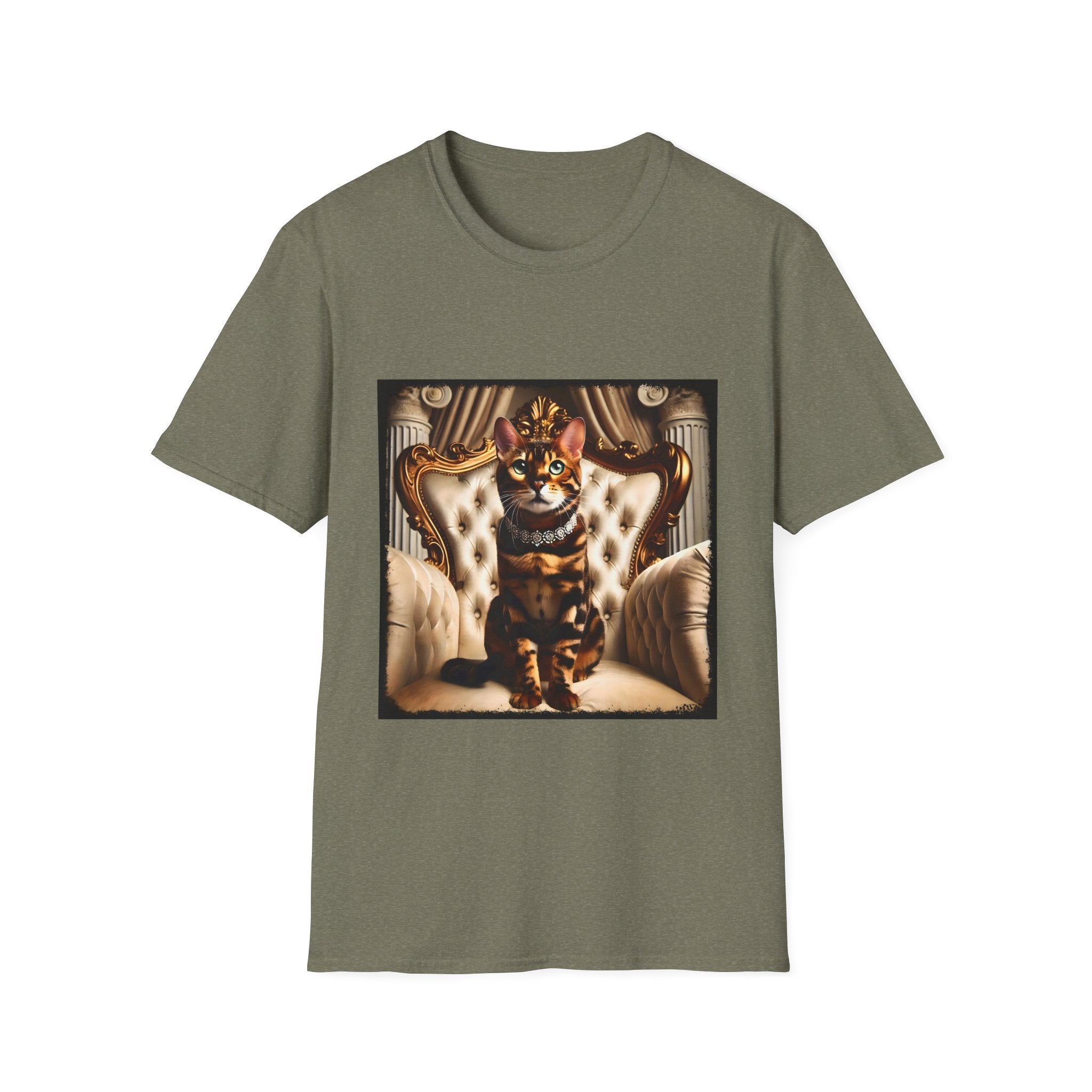 Bengal Cat Diamond Princess | Unisex Cat T-Shirt