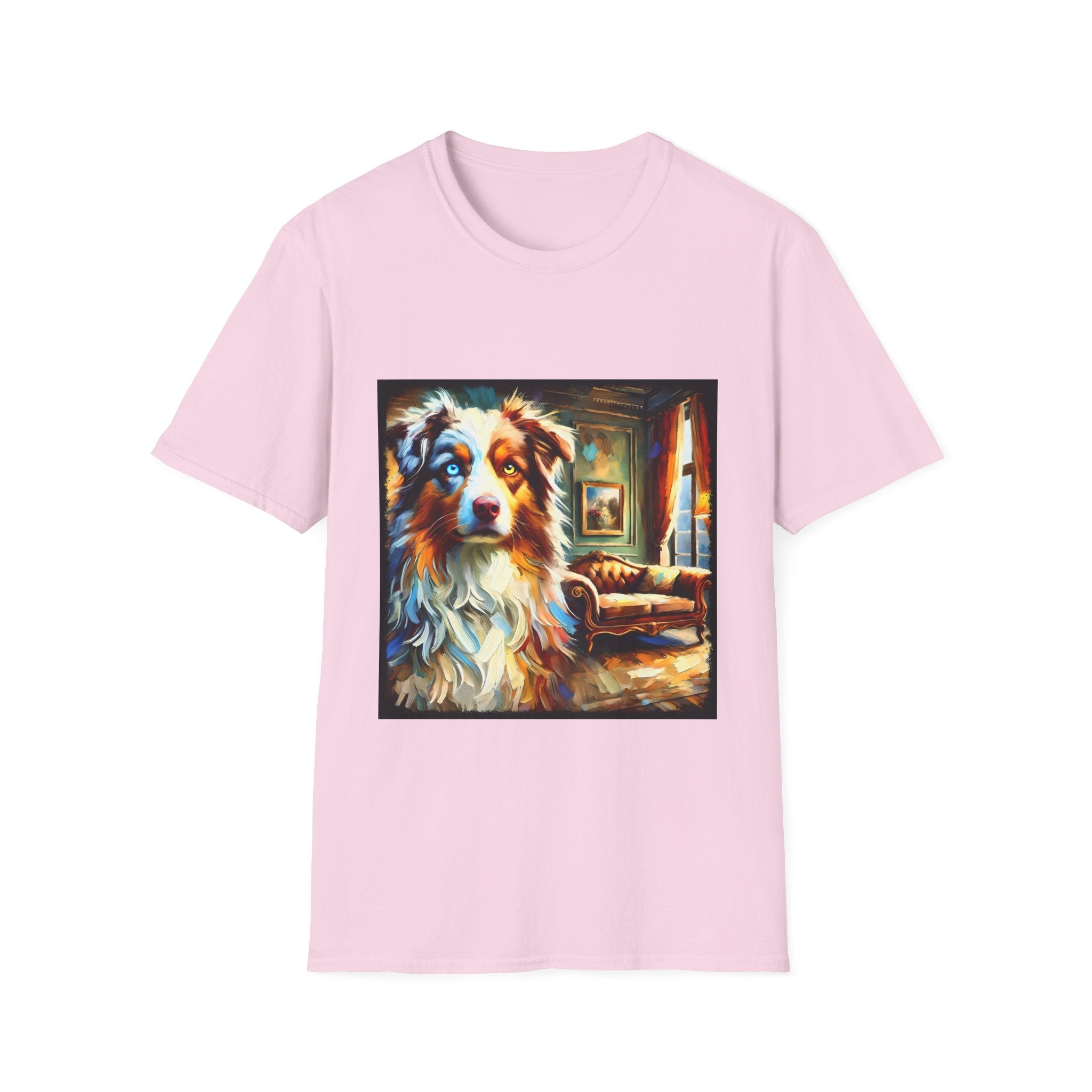 Australian Shepherd Artsy Classic | Unisex Dog T-Shirt